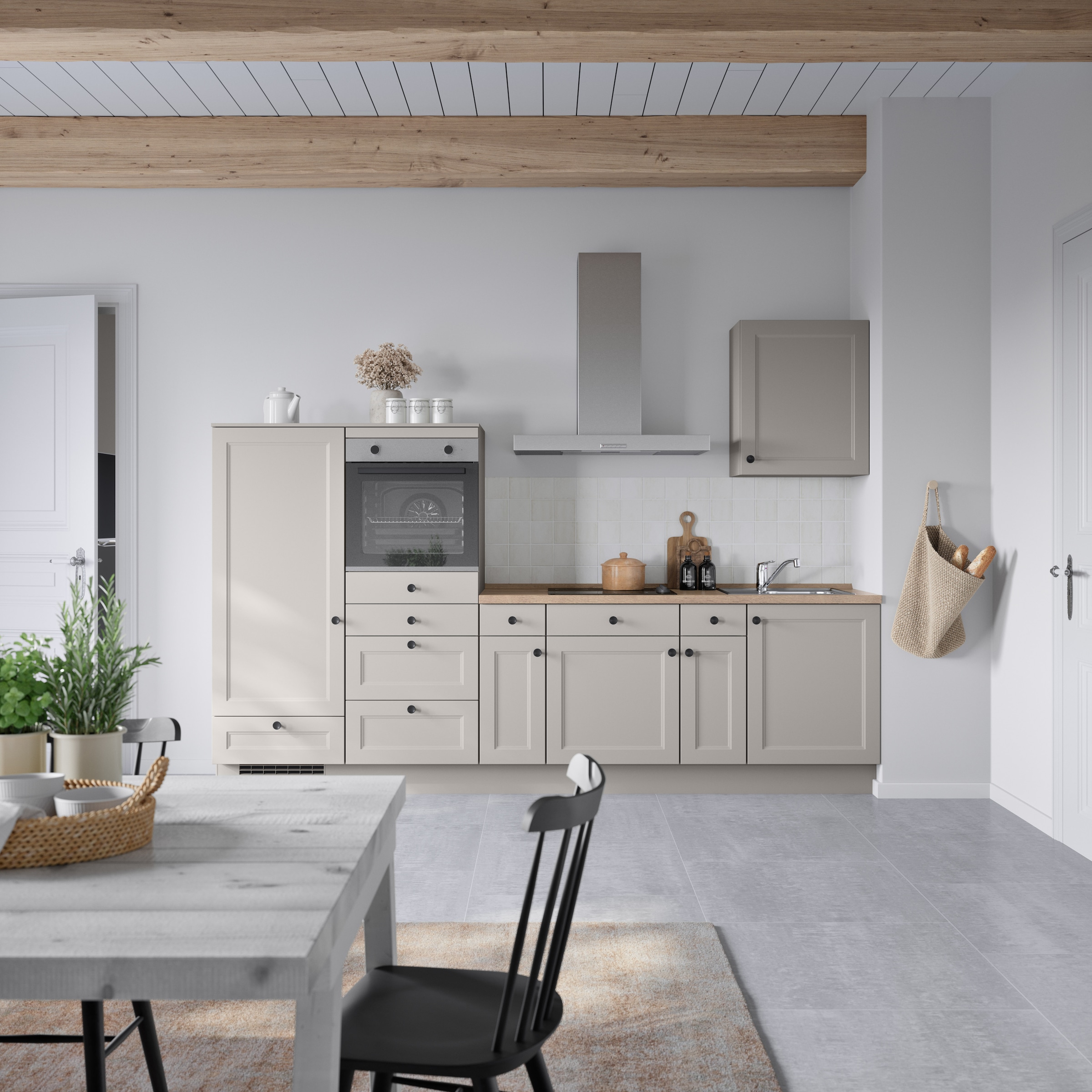 nobilia® Küchenzeile »"Cascada I"«, vormontiert, Ausrichtung wählbar, Breite 300 cm, wahlw. mit E-Geräten