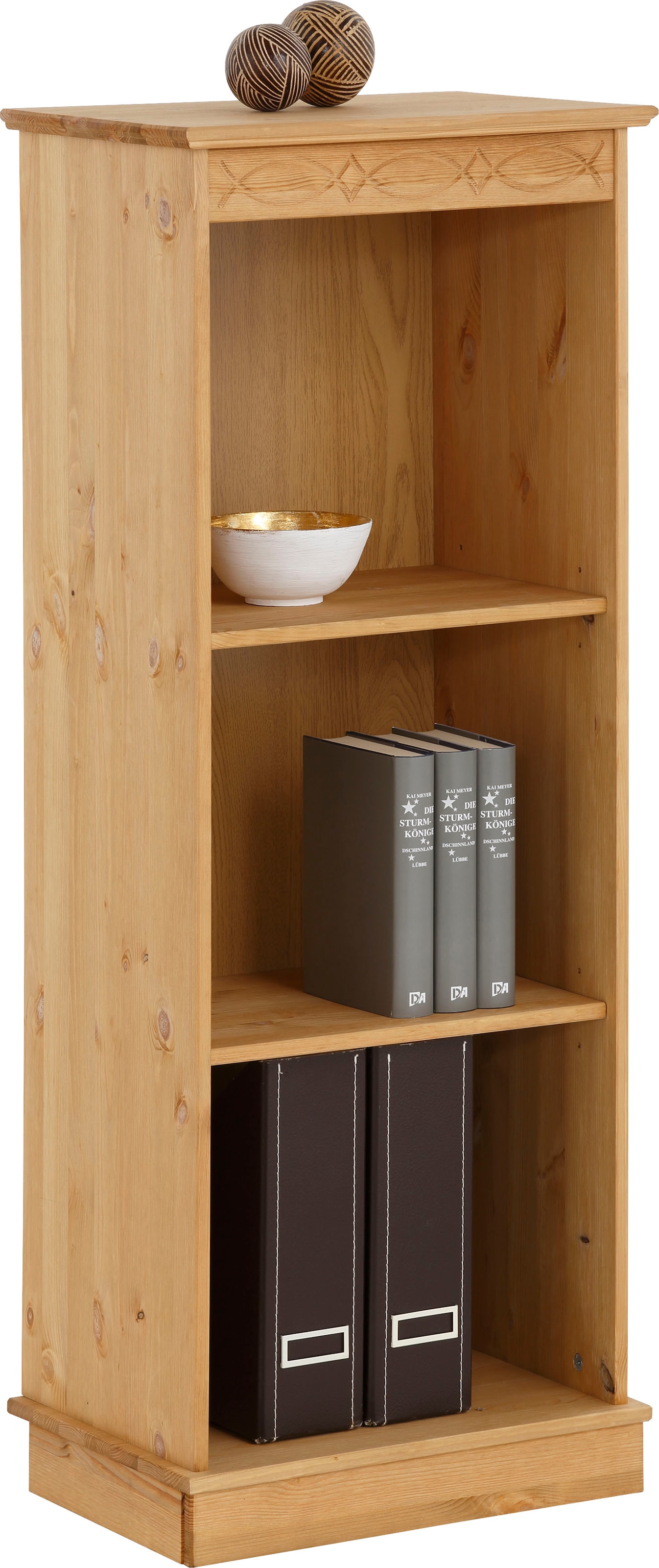 Home affaire Bücherregal »Indra«, aus massiver Kiefer, in verscheidenen Höhen, mit FSC®®