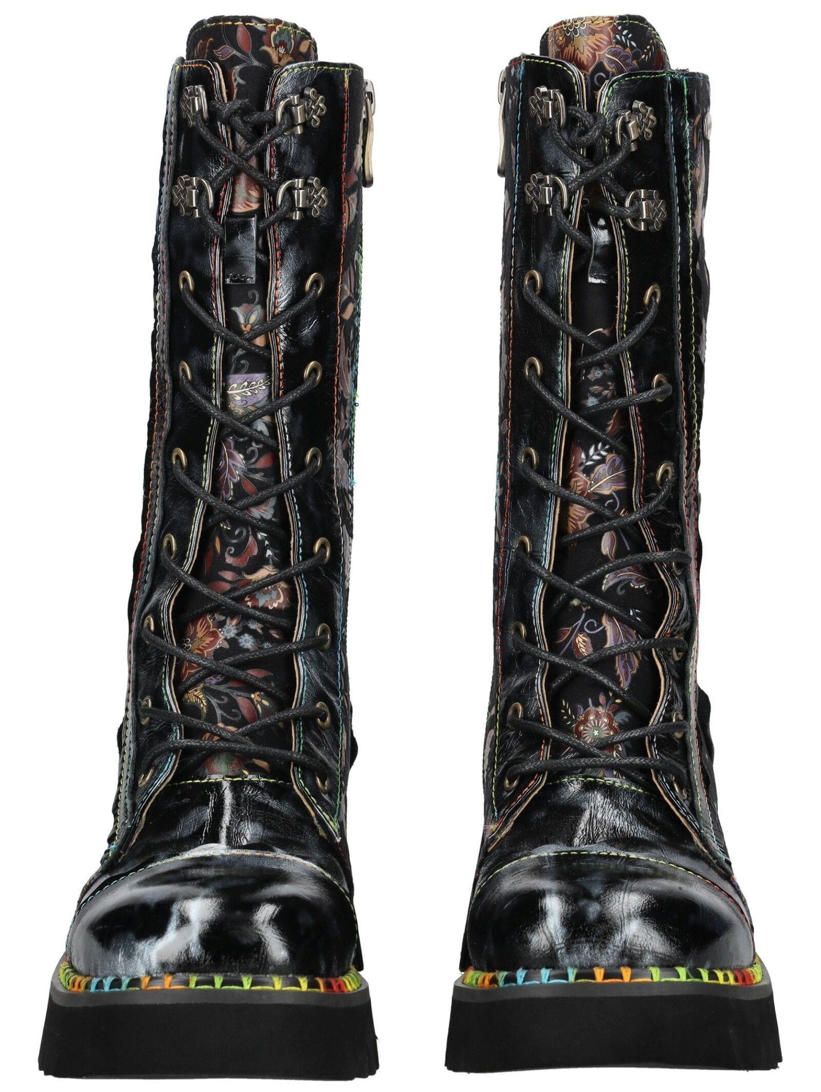 LAURA VITA Schnürstiefel »LAURA VITA Stiefel Leder/Textil«