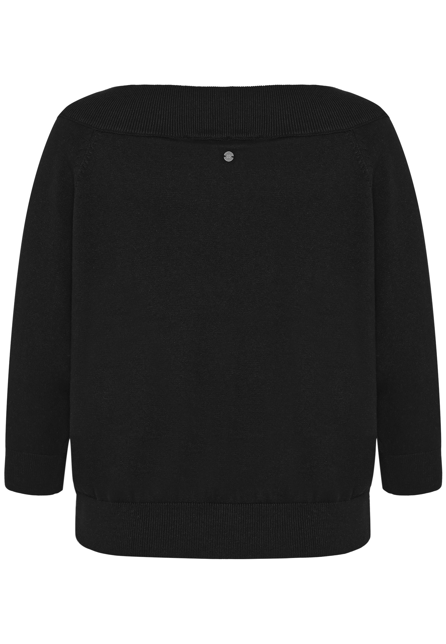 Thumbnail - Zero Strickpullover "Damen mit Carmenausschnitt" 1 Plain/ ohne Details