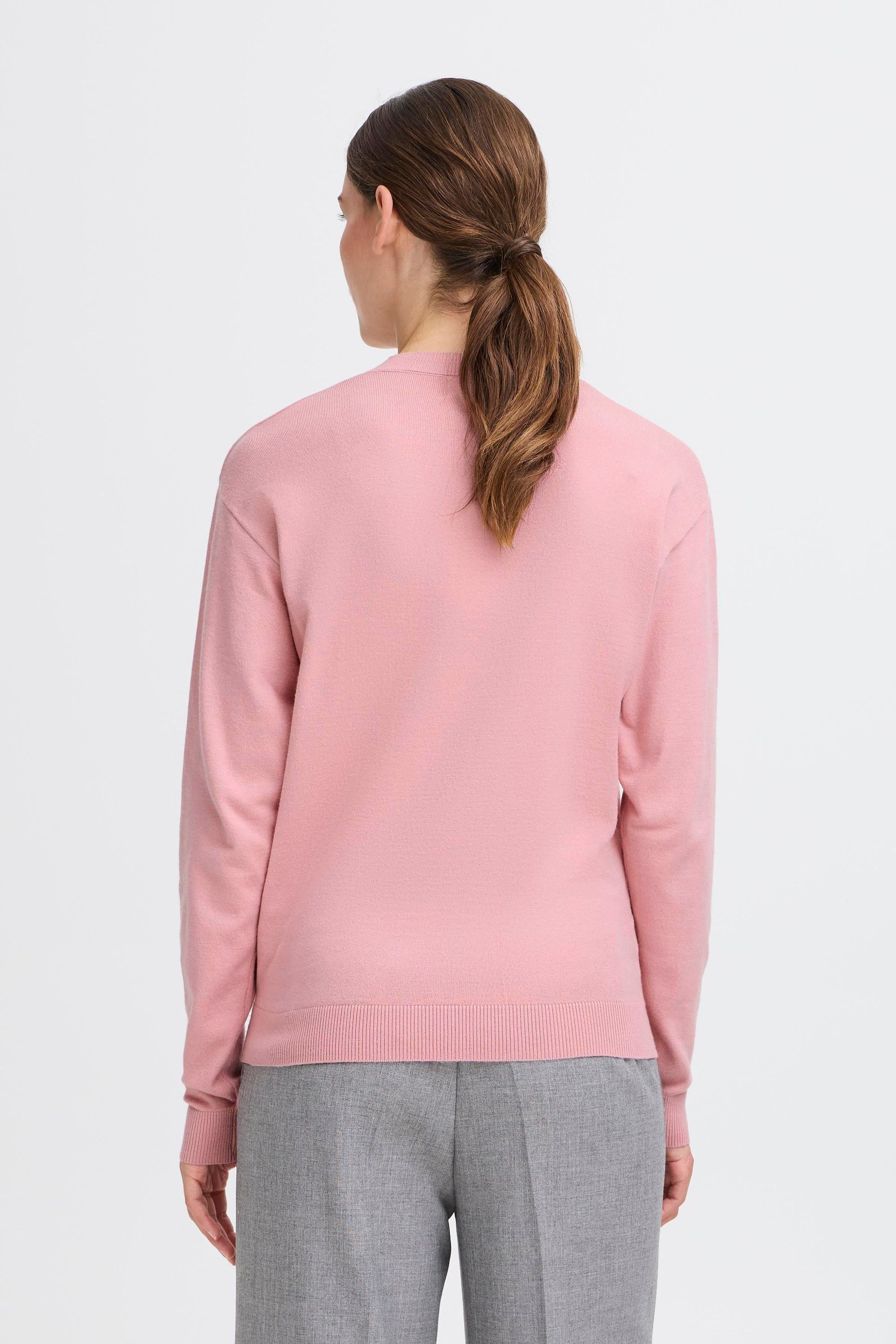 OXMO Strickpullover OXISCANNY LS Pullover Pink M 3