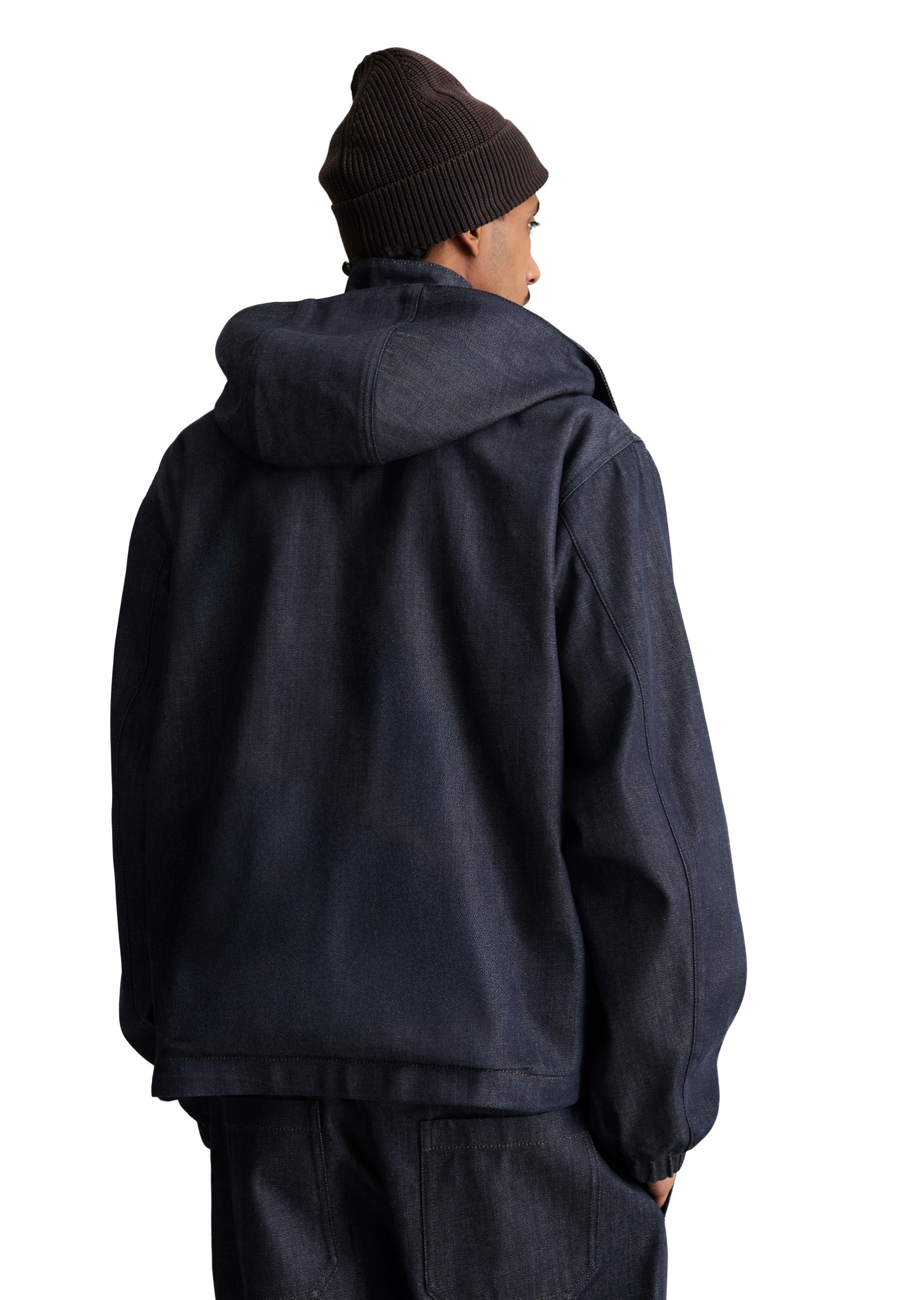 Marc O'Polo DENIM Jeansjacke »made with Orange Fiber« ohne Kapuze