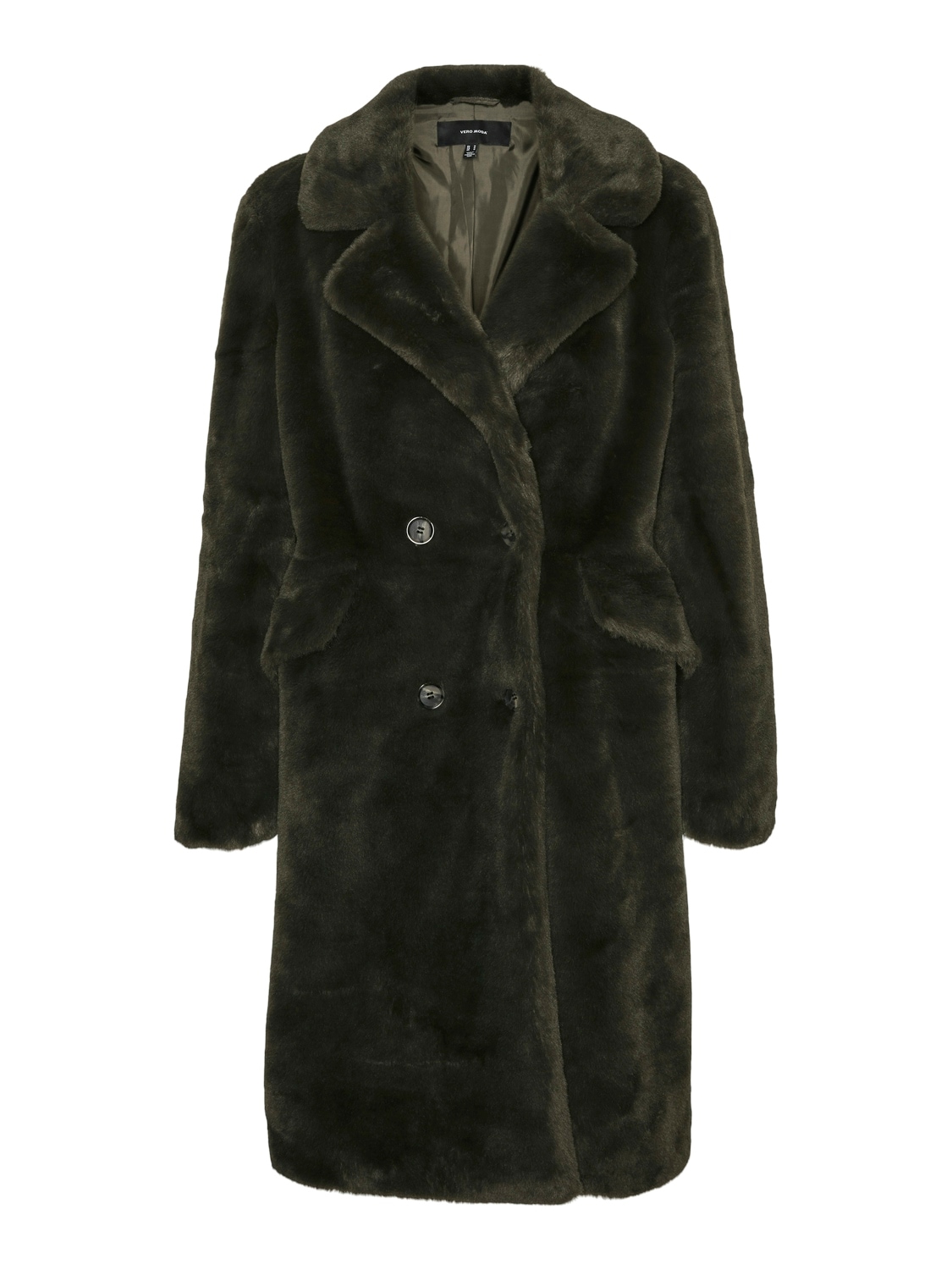 Vero Moda Fellimitatmantel "VMSONJAELLY LONG FAKE FUR COAT GA BOOS"