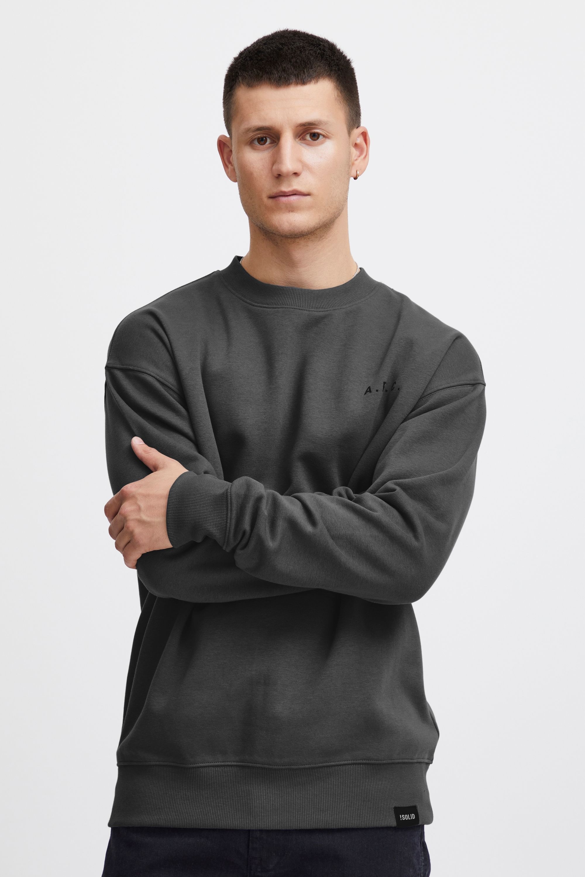 !Solid Longpullover »Sweatshirt SDHannes«