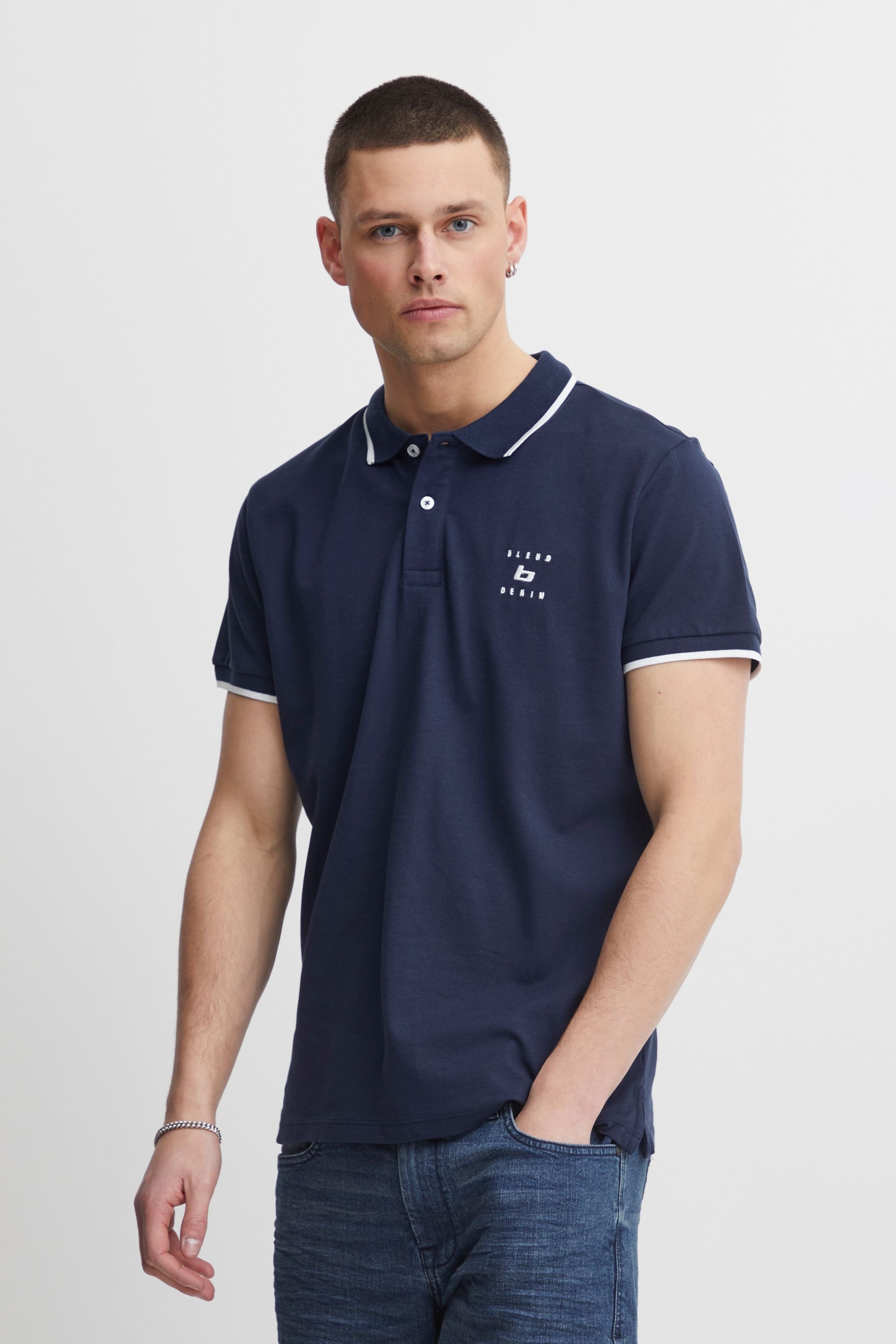 Blend Poloshirt "BHPolo", Klassisches Polo-Shirt günstig online kaufen