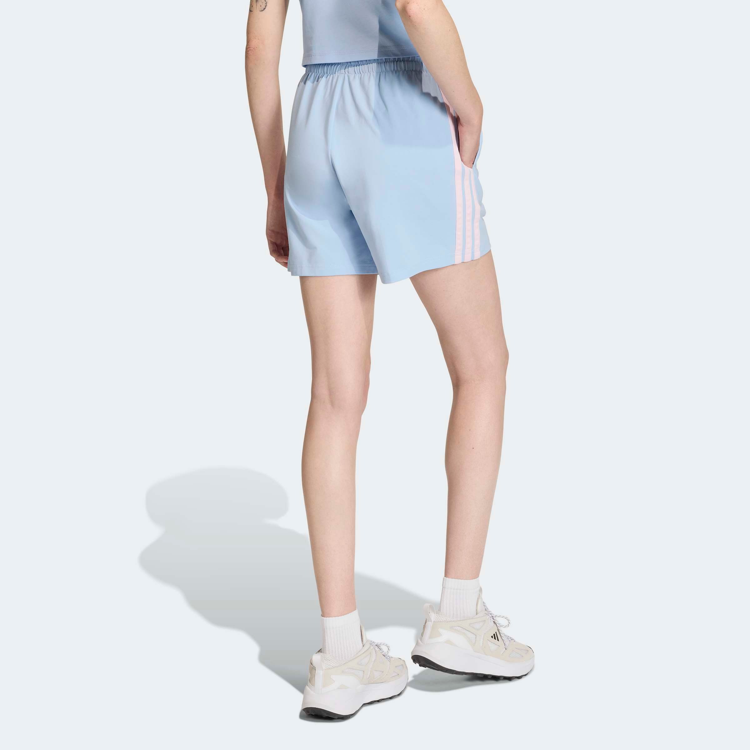 adidas Sportswear Shorts "ESSENTIALS 3-STREIFEN COTTON" günstig online kaufen