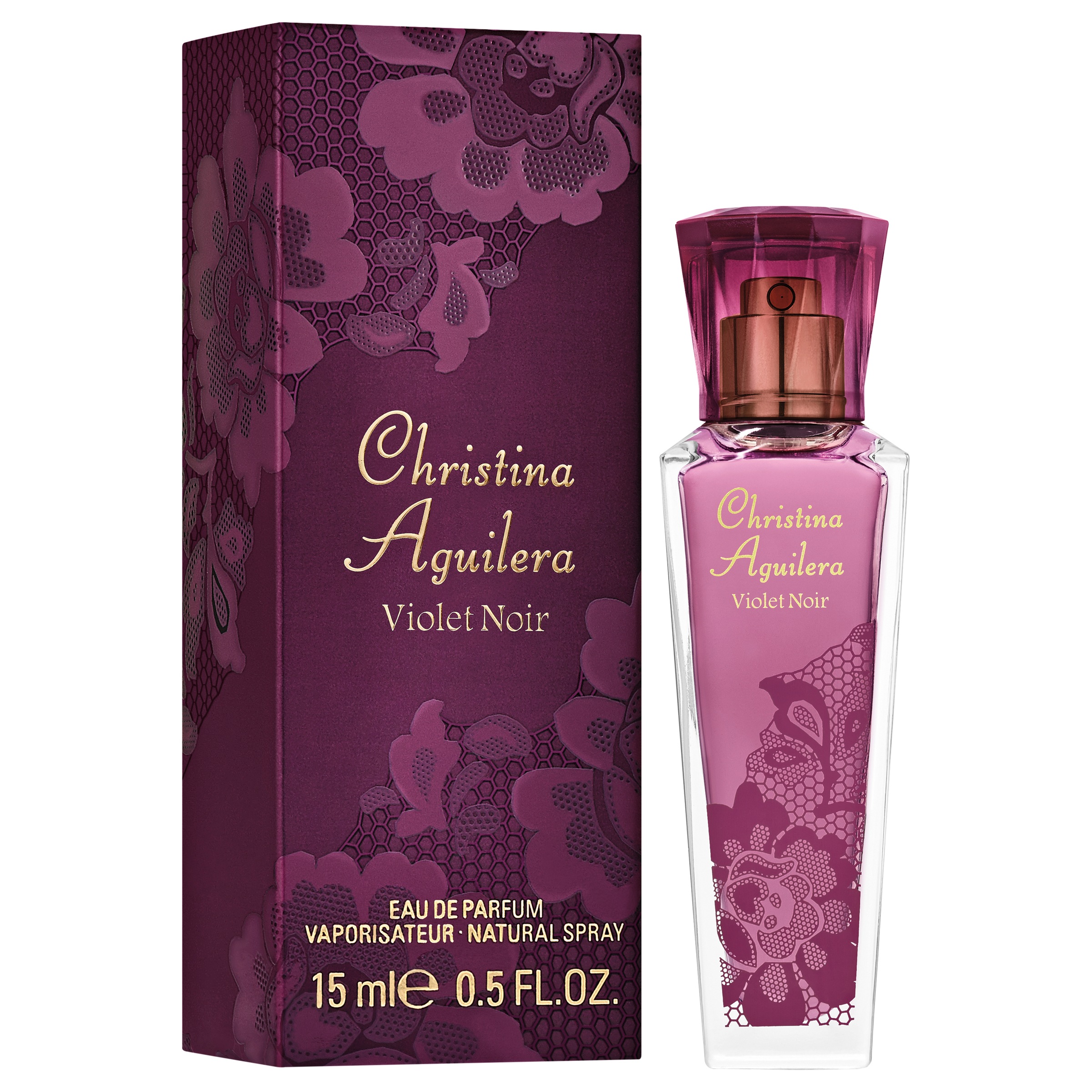 Christina Aguilera Eau de Parfum »VIOLET NOIR EDP« mit prickelnden Früchten