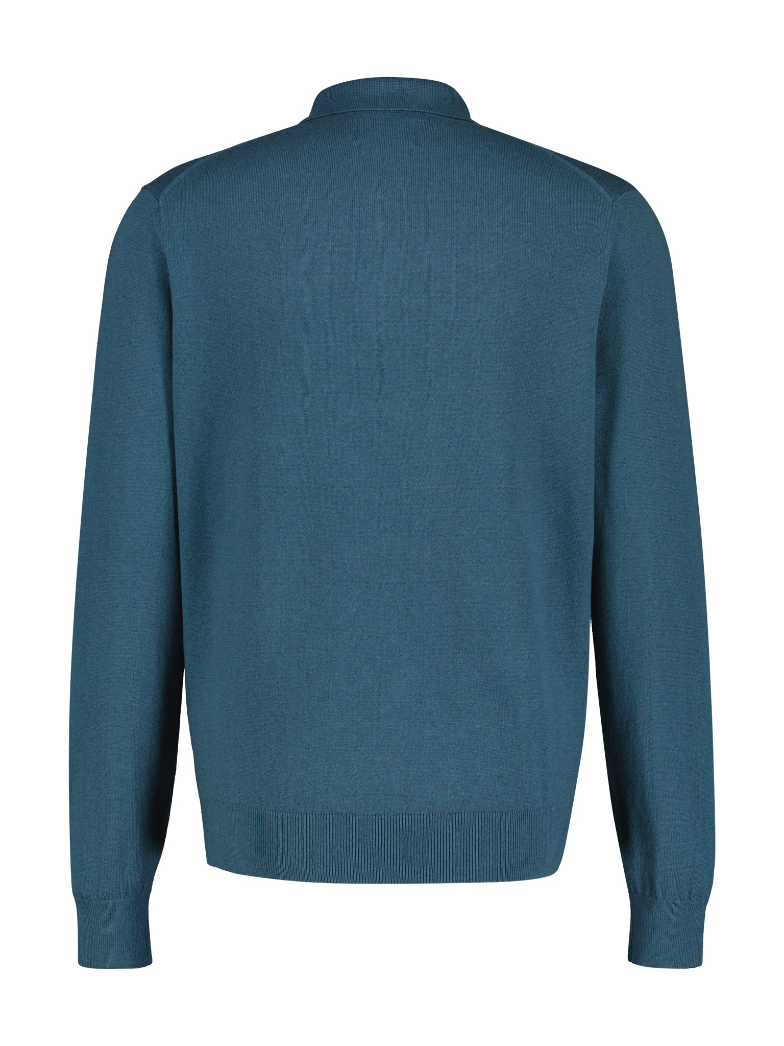 LERROS Langarm-Poloshirt, mit Logo Stickerei