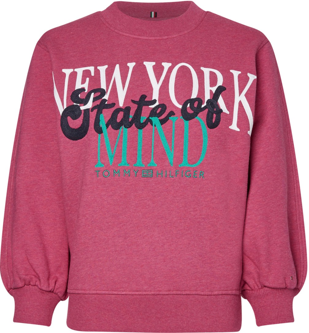 Tommy Hilfiger Curve Sweatshirt »CRV REG SLOGAN C-NK PUFF SLV«, mit extraweiten Ärmeln kaufen