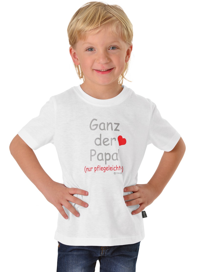 Trigema T-Shirt »TRIGEMA T-Shirt Papas Liebling« online kaufen | BAUR