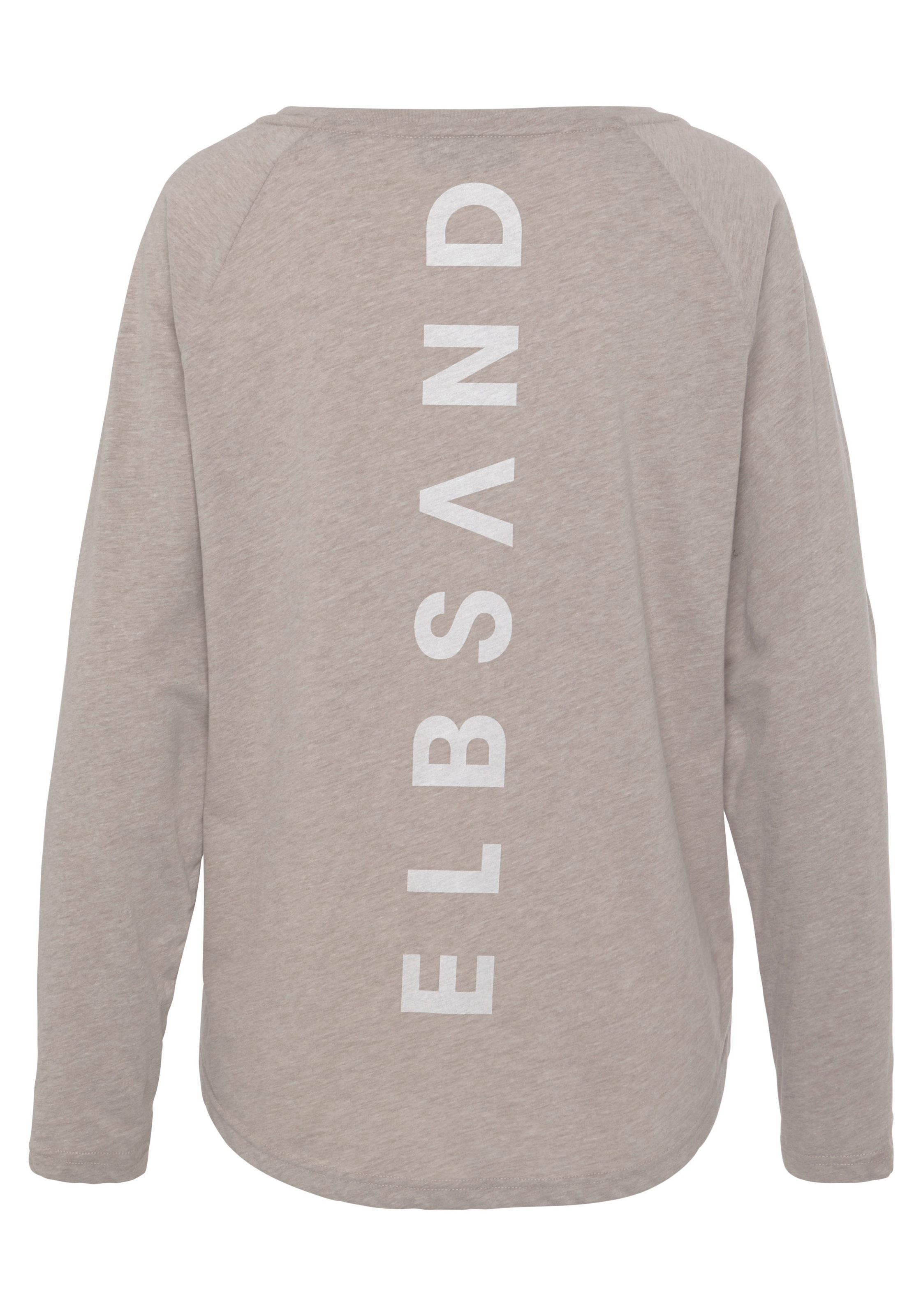 Elbsand Longsleeve Tira mit Logodruck hinten, Langarmshirt, sportlich-casua günstig online kaufen