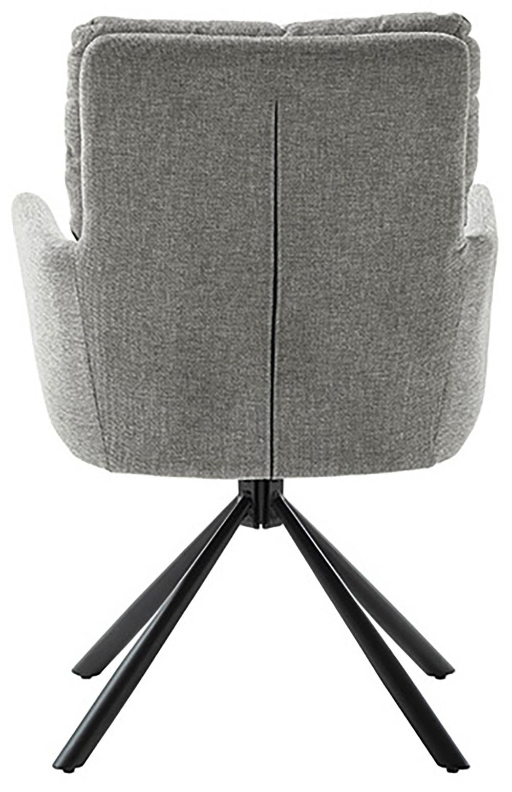 MCA furniture Esszimmerstuhl, Chenilleoptik, (2er-Set), drehbar 180°, Taschenfederkern, Sitzhöhe ca. 50 cm