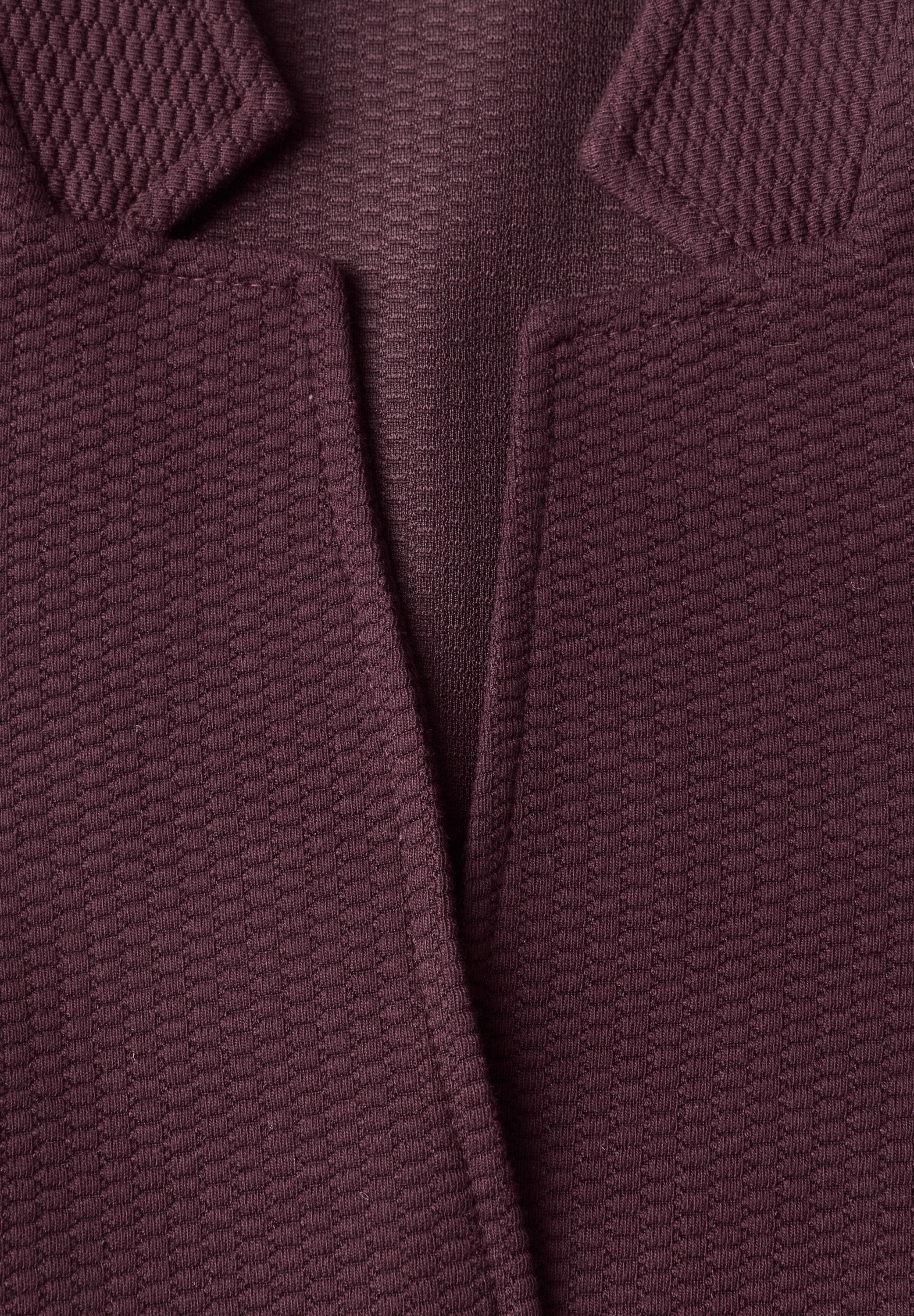 STREET ONE Sweatblazer mit Knopf zum Schließen