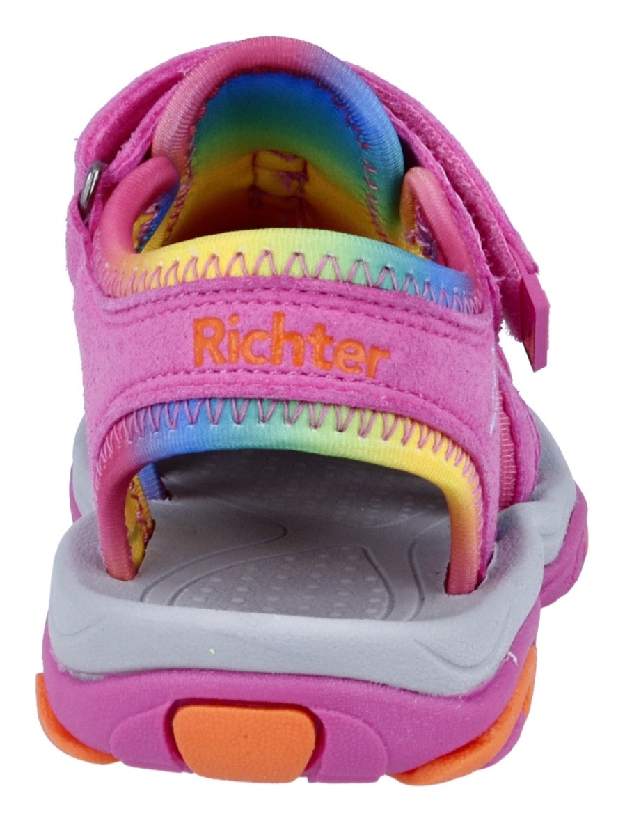 Richter Sandale »Boulder WMS: mittel«, Badeschuh im Pride-Look, Größenschablone zum Download
