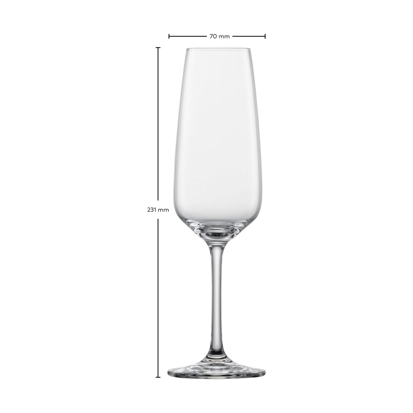SCHOTT-ZWIESEL Sektglas »Sektgläser Tulip 283 ml 4er Set transparent«