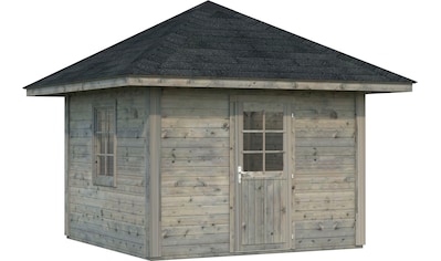 Holzpavillon »Bianca 8,3 m² Set 6«, BxTxH: 300x300x323 cm