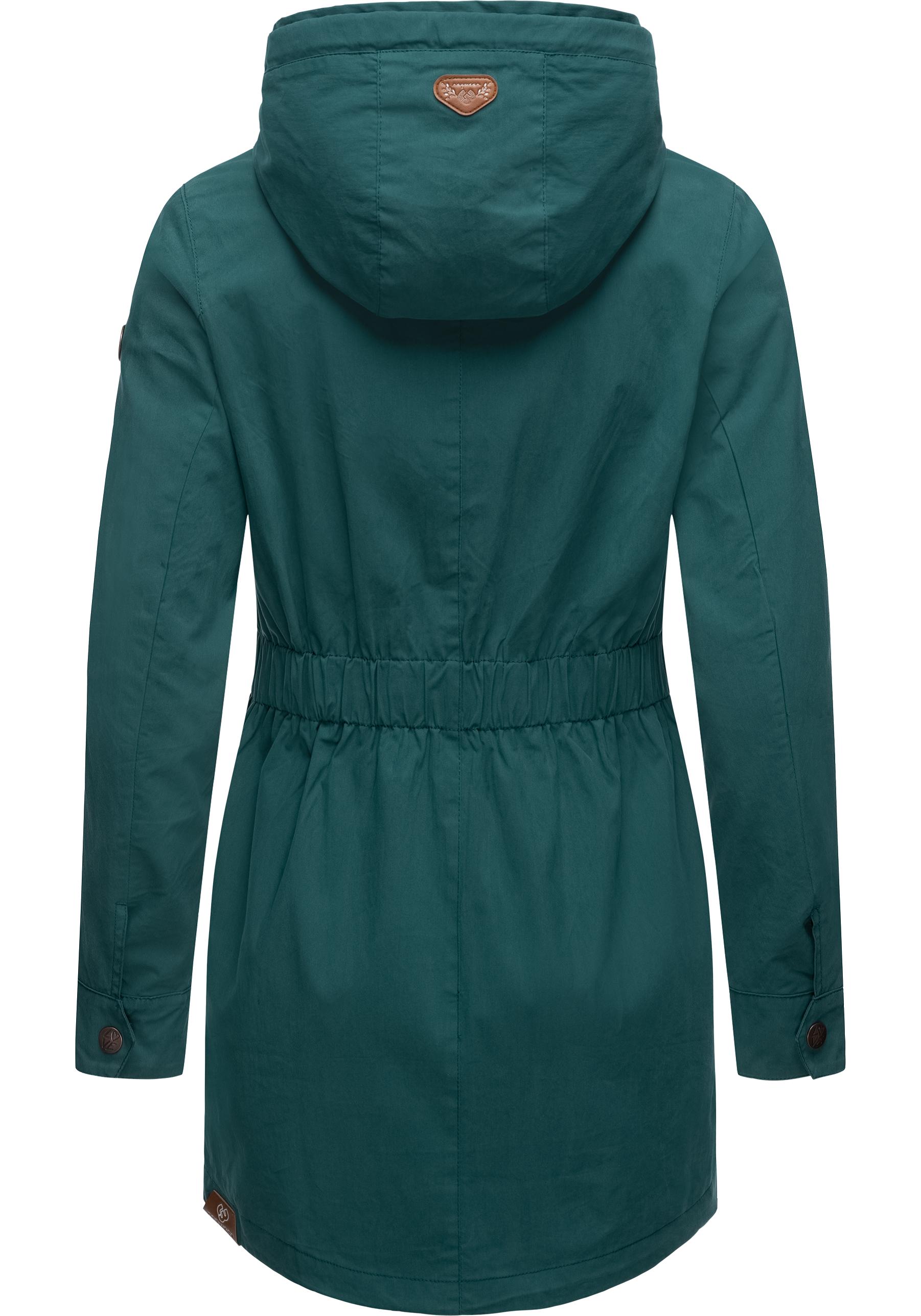 Thumbnail - Ragwear Outdoorjacke "Mondda" mit Kapuze schicker Damen Übergangsparka mit tollen Details