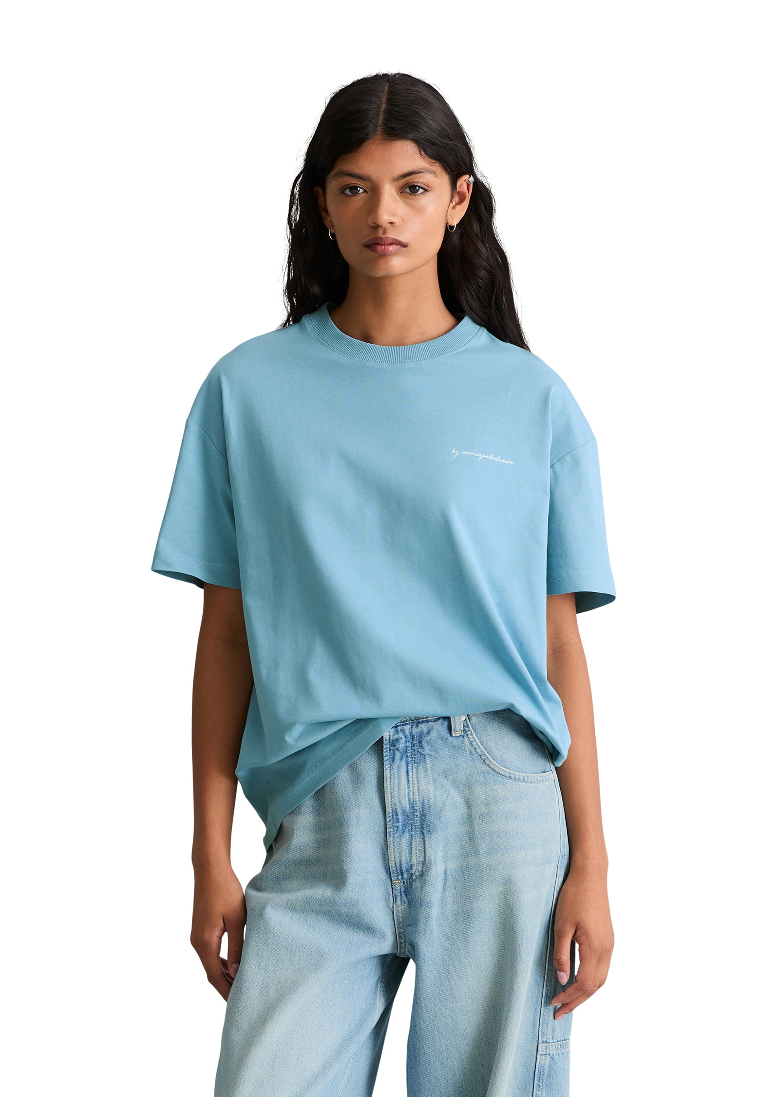 Marc OPolo DENIM T-Shirt "mit Rückenprint"