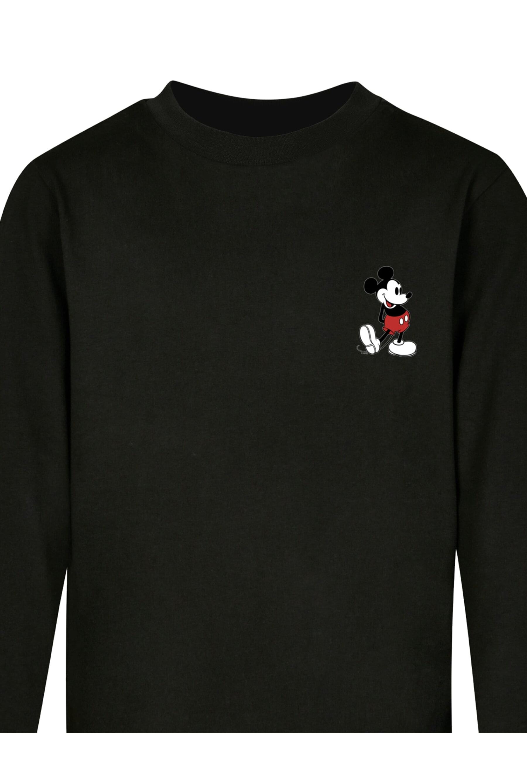 ABSOLUTE CULT Longsleeve »ABSOLUTE CULT Herren Kids Mickey Mouse - Kickin Retro Longsleeve«, (1 tlg.)