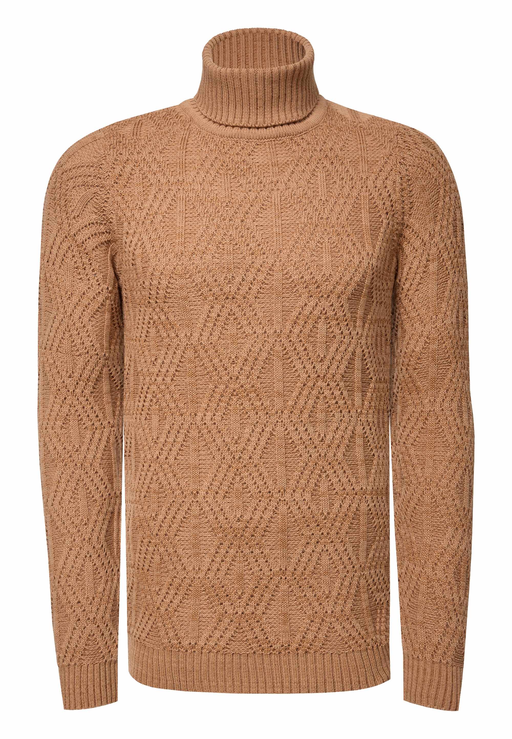 Rusty Neal Rollkragenpullover, in modischem Design