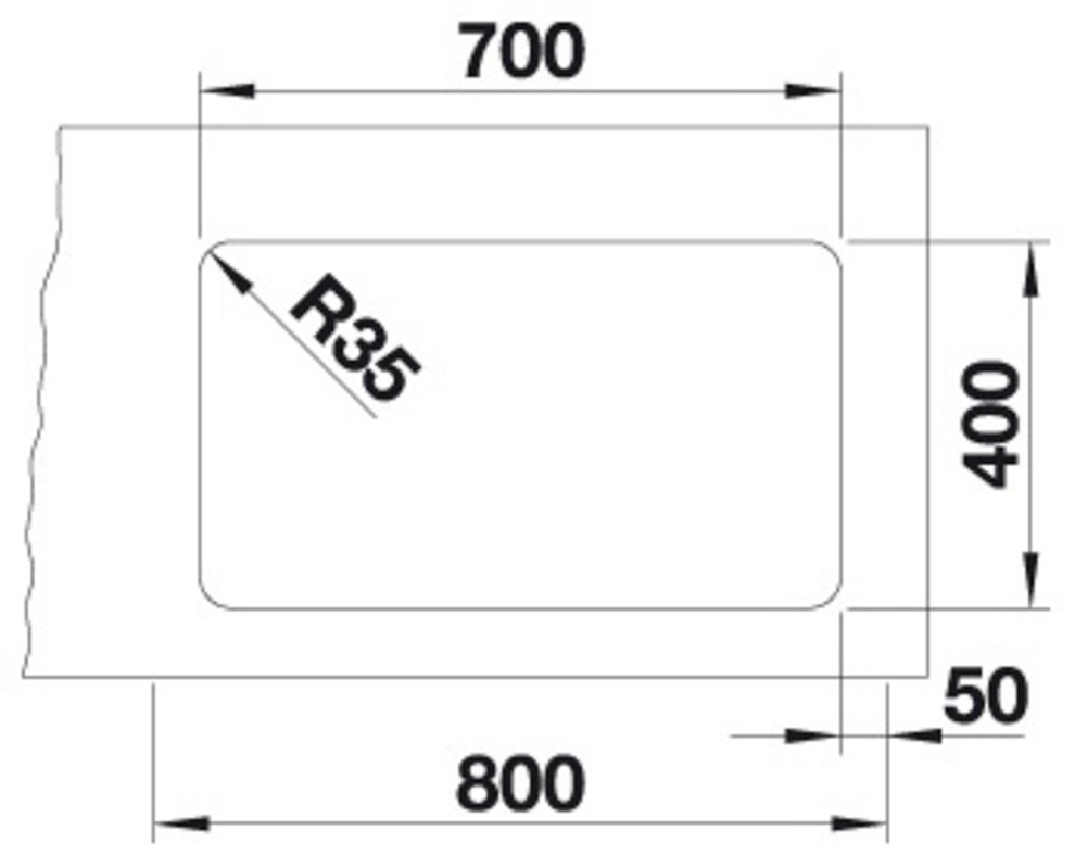 Blanco Edelstahlspüle »ETAGON 700-U«, zum wechselseitigen Einbau geeignet, inklusive 2 ETAGON-Schienen