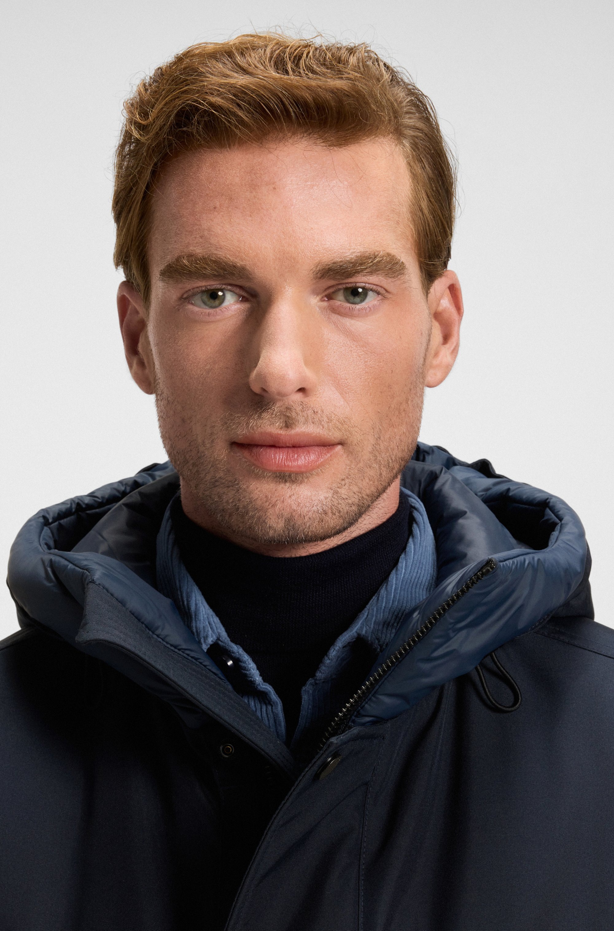 BOSS ORANGE Parka "Osiass" mit Kapuze relaxed fit, mit wattierter Kapuze, v günstig online kaufen