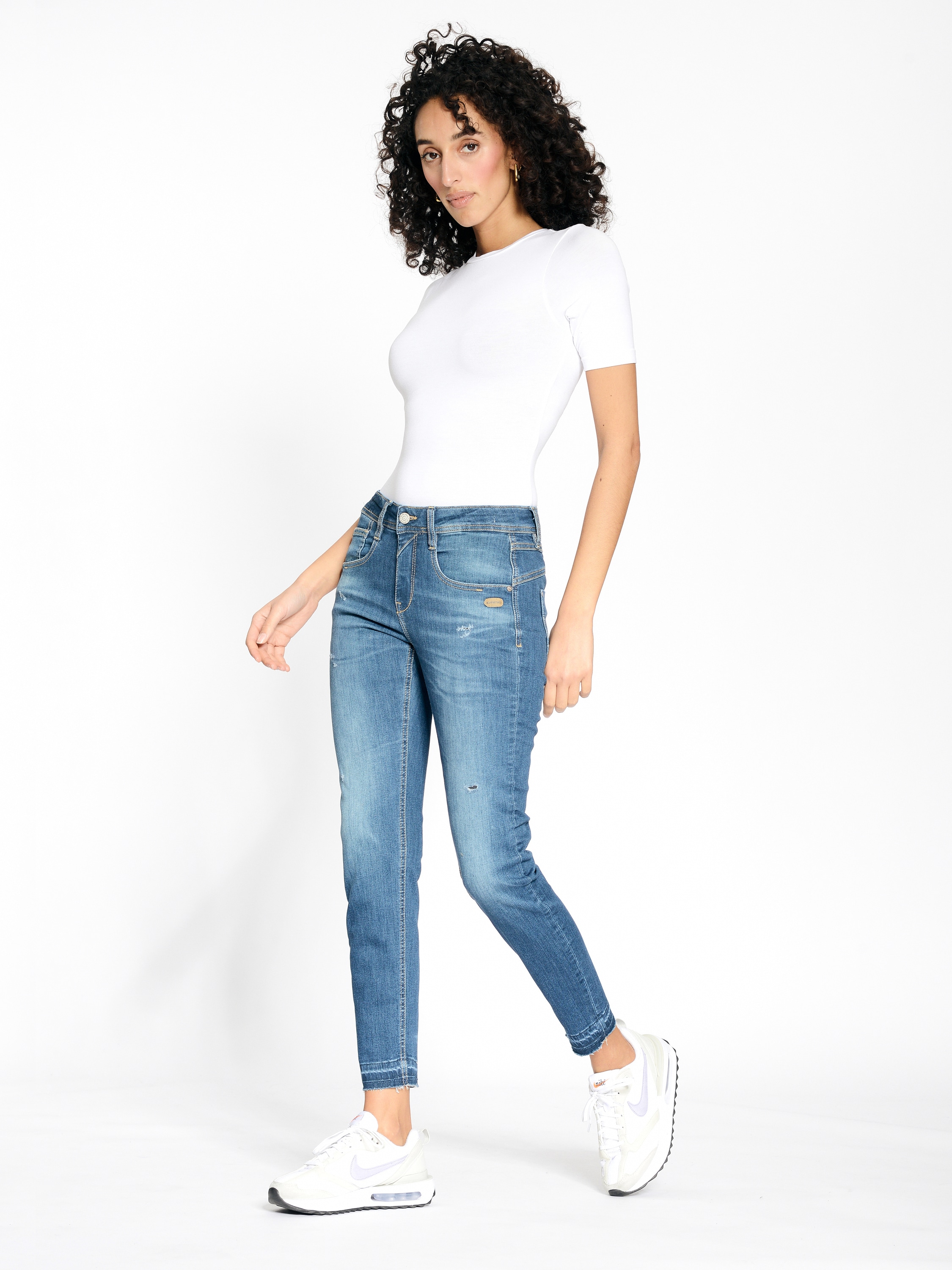 GANG Relax-fit-Jeans »GANG Jeans Relaxed Fit 94AMELIE CROPPED«
