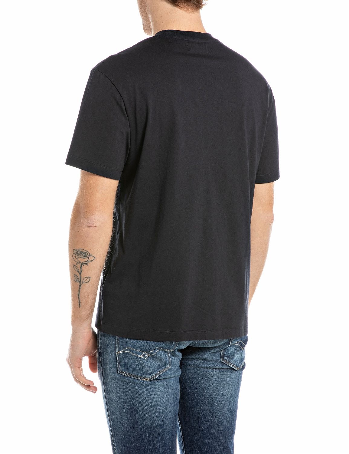 Replay T-Shirt, mit Marken-Print auf der Brust günstig online kaufen