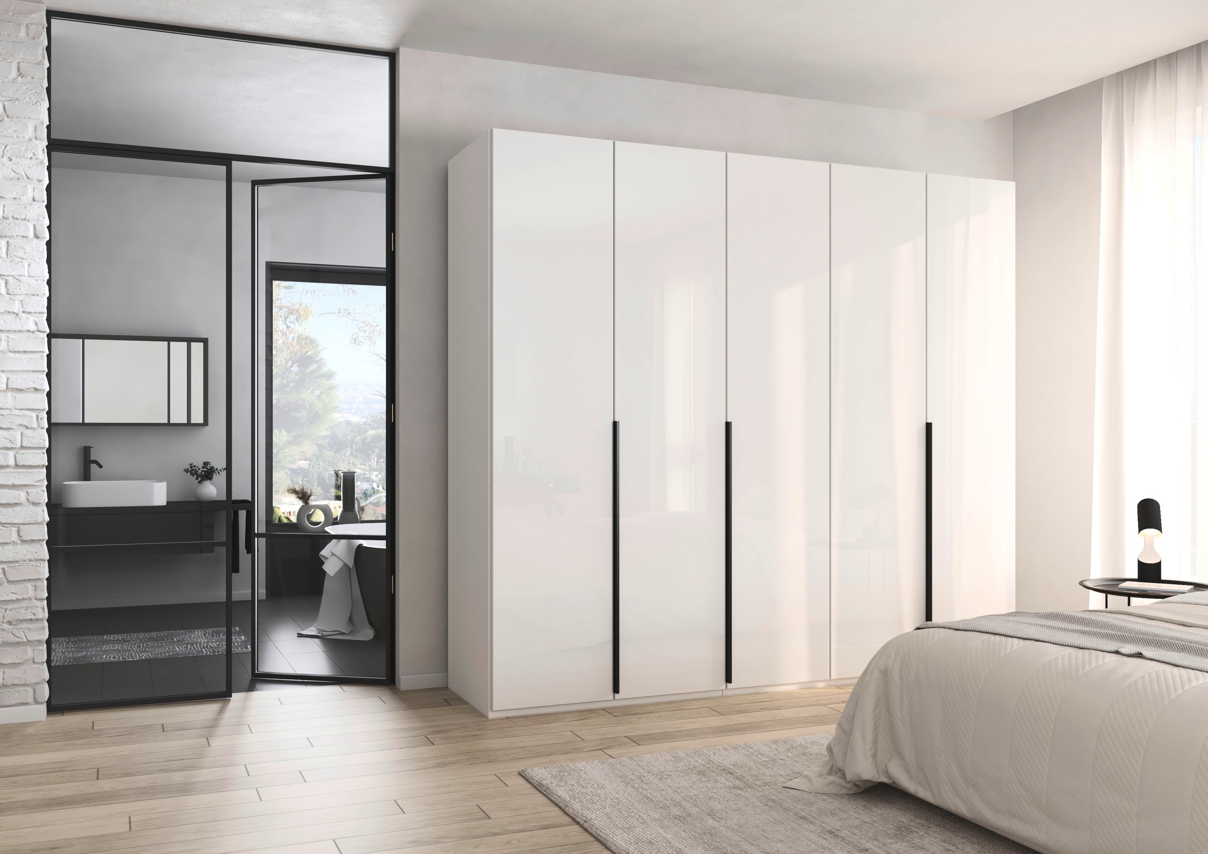 Thumbnail - rauch Drehtürenschrank "Kleiderschrank Schrank Garderobe Wäscheschrank BESTSELLER MONTCLAR" 3 Ausstattungen BASIC/CLASSI...