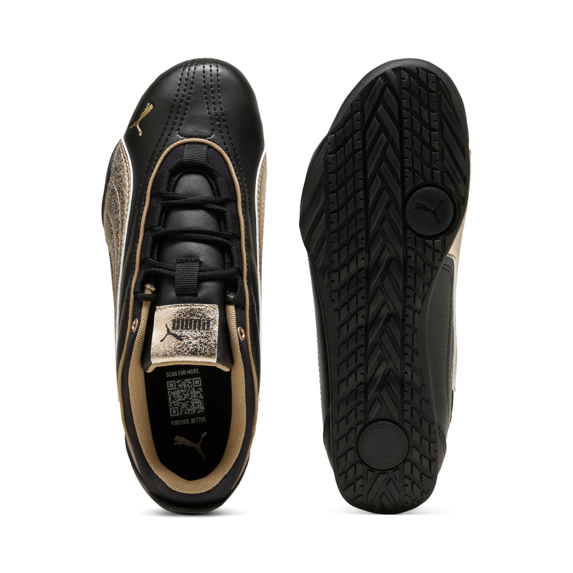 Puma Catch Soleil Sneakers Black Gold EU 38.5 3