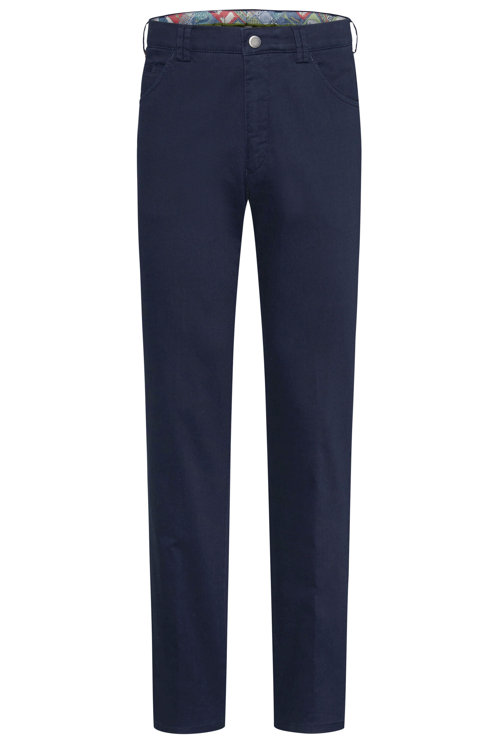 MEYER Chinos "Dublin" Flammé Look Swingpocket Chino günstig online kaufen