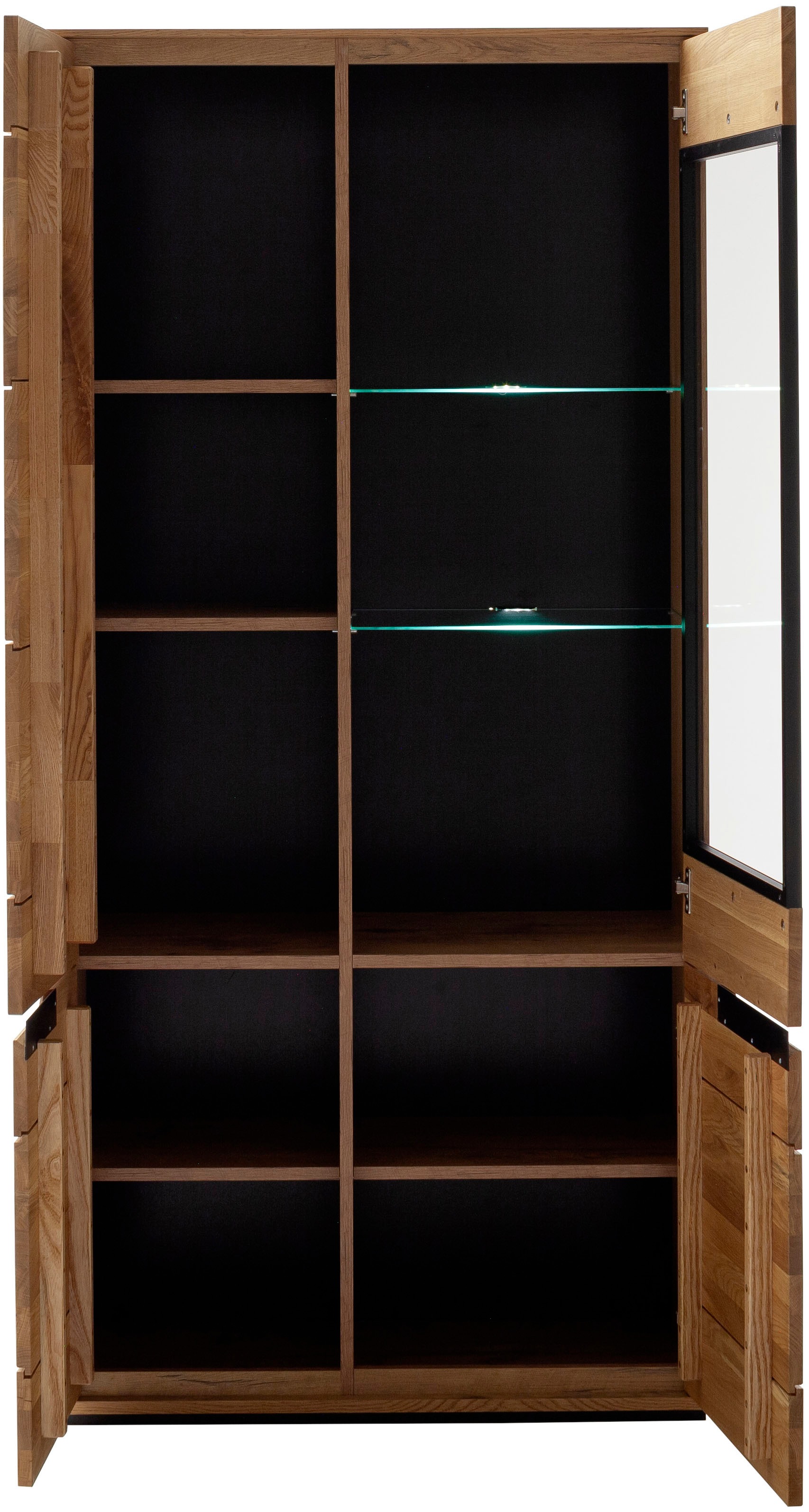 MCA living Stauraumvitrine »Araya Vitrine«, (1 St.), Türen gedämpft