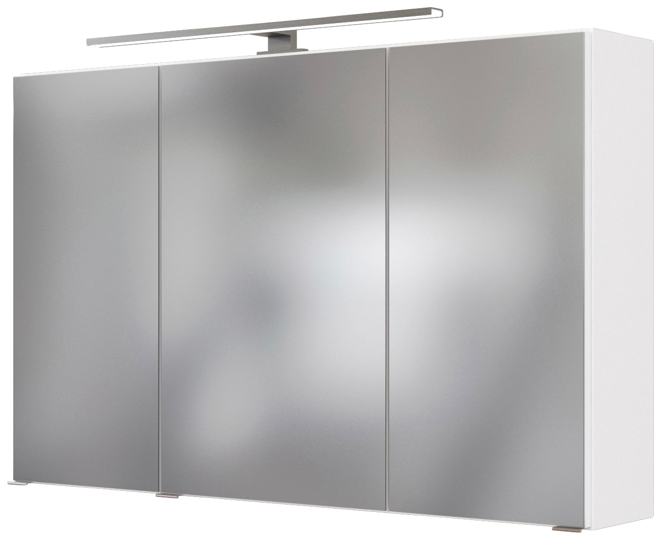 welltime Spiegelschrank "Matera", Breite 100 cm, mit 6 verstellbaren Glasbö günstig online kaufen