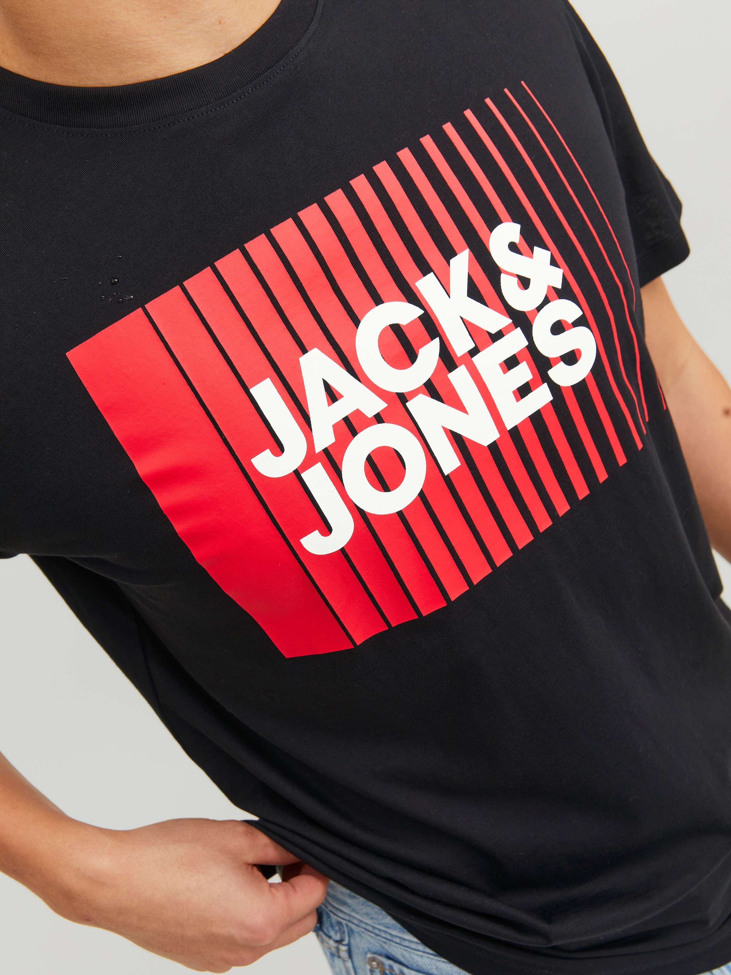 Jack & Jones Rundhalsshirt »JJECORP LOGO TEE PLAY SS O-NECK NOOS«