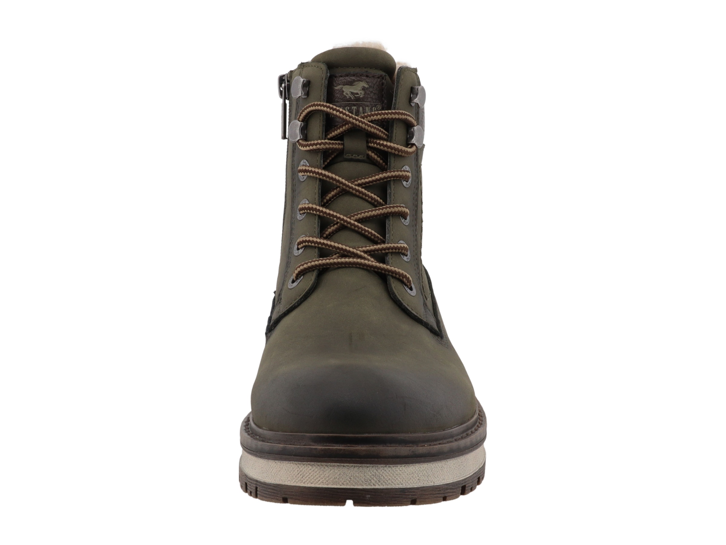 Mustang Shoes Winterboots »Stiefelette«  Schnürboots, im Bergsteigerlook, mit weicher Schaftrand-Polsterung