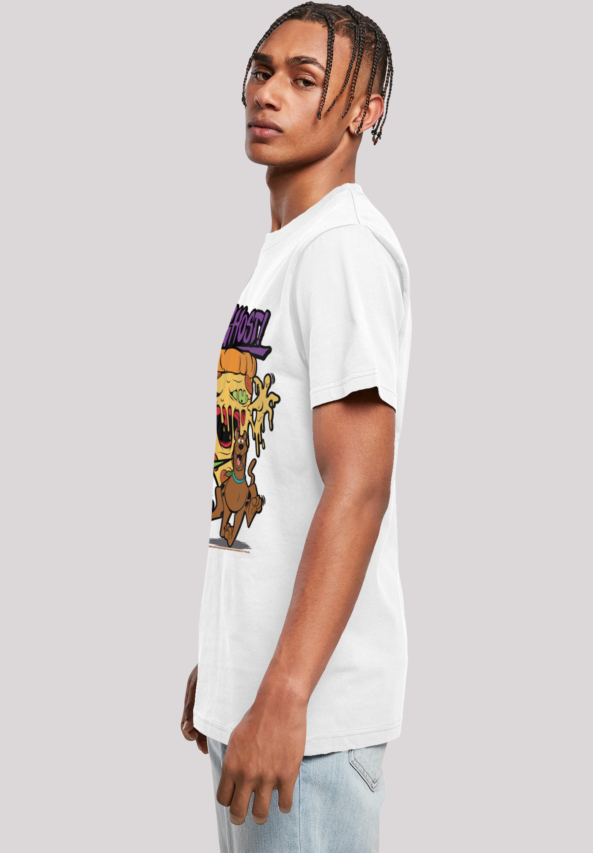 F4NT4STIC T-Shirt »Scooby Doo Pizza Ghost Geist«, Herren,Premium Merch,Regular-Fit,Basic,Bedruckt