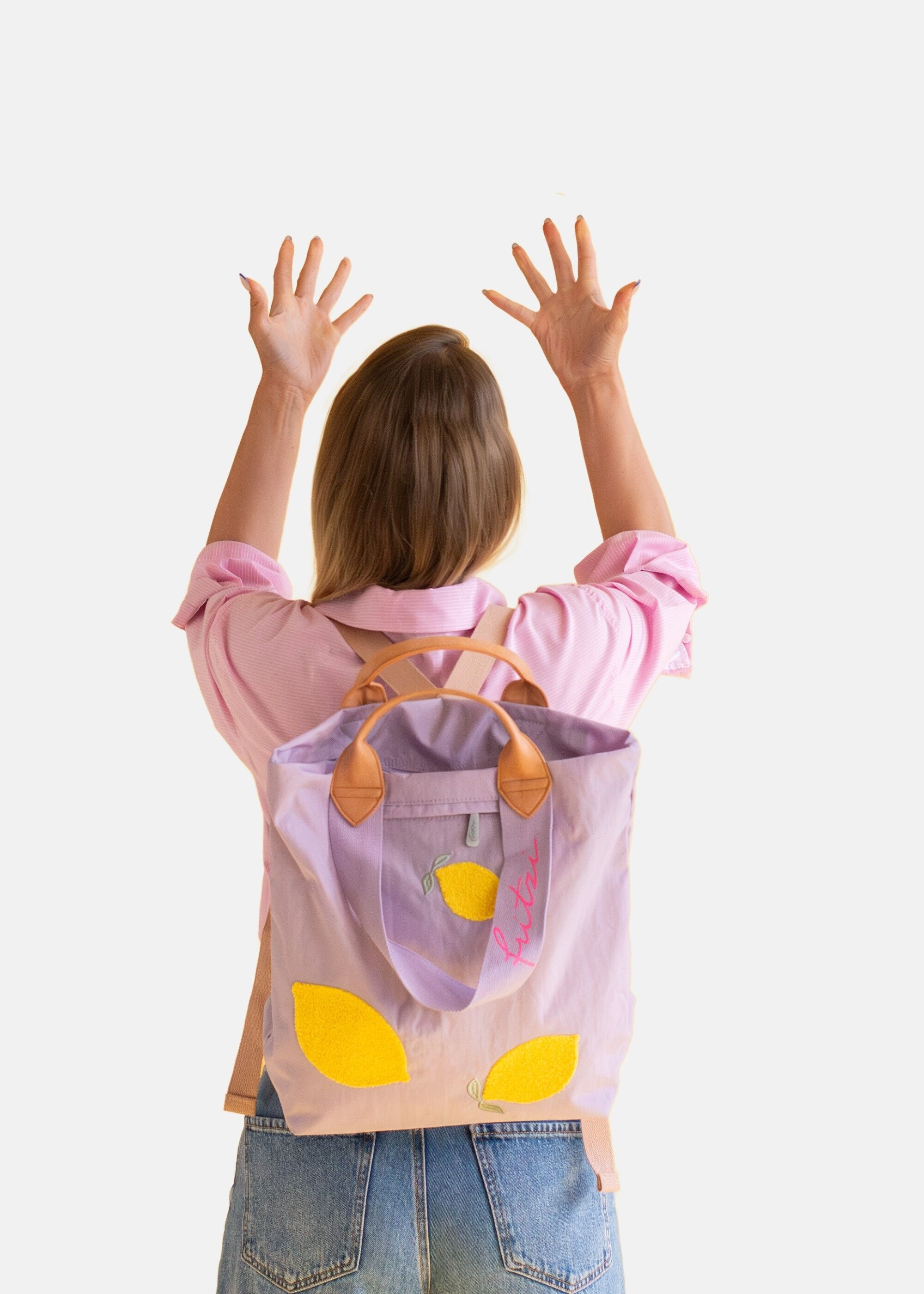 Fritzi aus Preußen Rucksack »Ju Limited Squeezy Lemon« mit Zitronen-Motiv