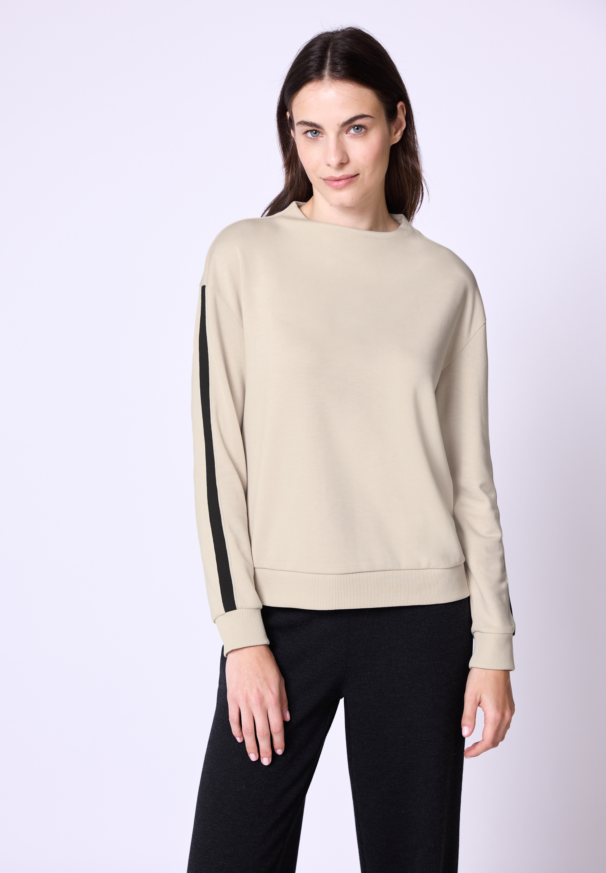STREET ONE STUDIO Langarmshirt mit Turtleneck günstig online kaufen