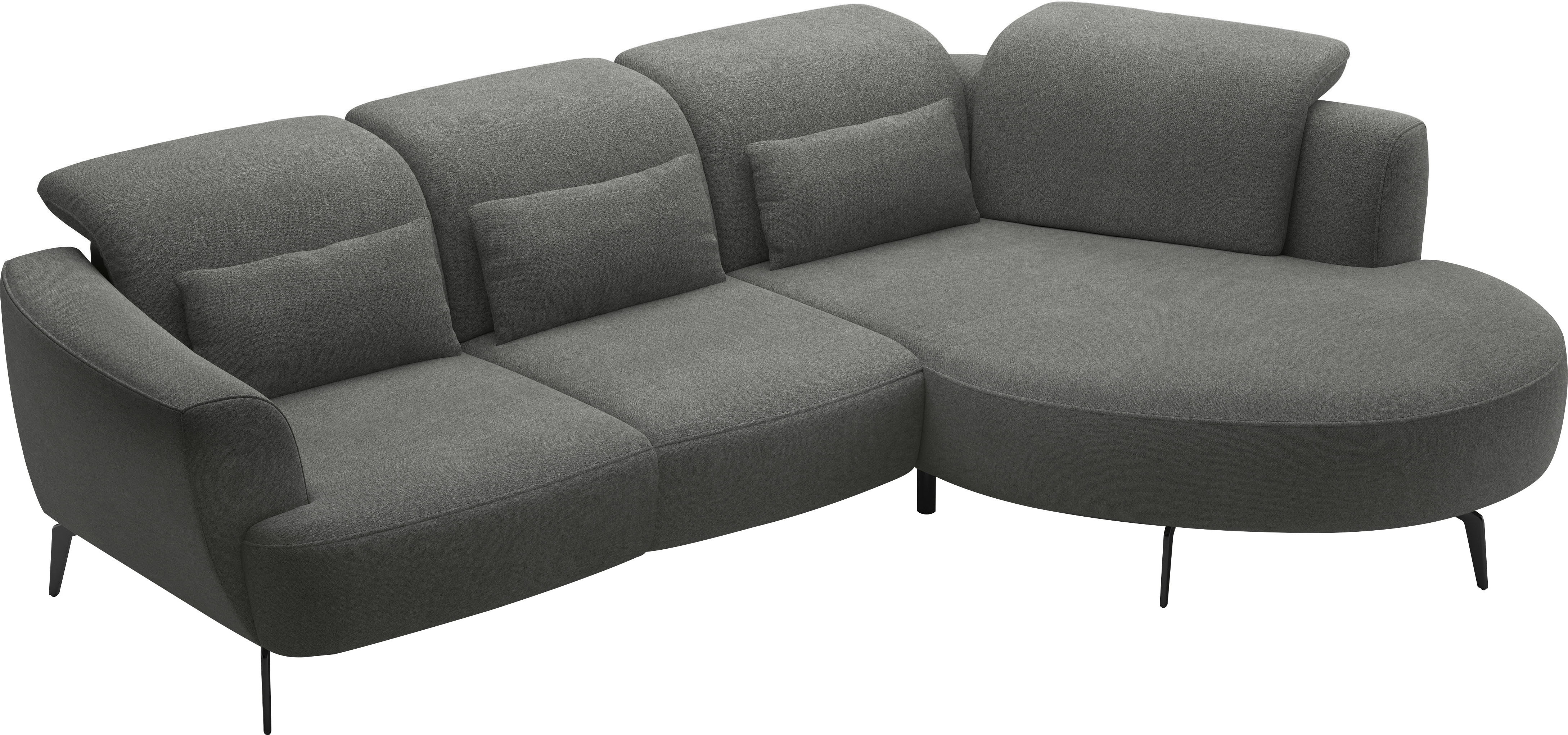 Thumbnail - sit&more Ecksofa "Zoe" ink.Sitztiefenverstellung, wahlweise mit Kopfteilverstellung