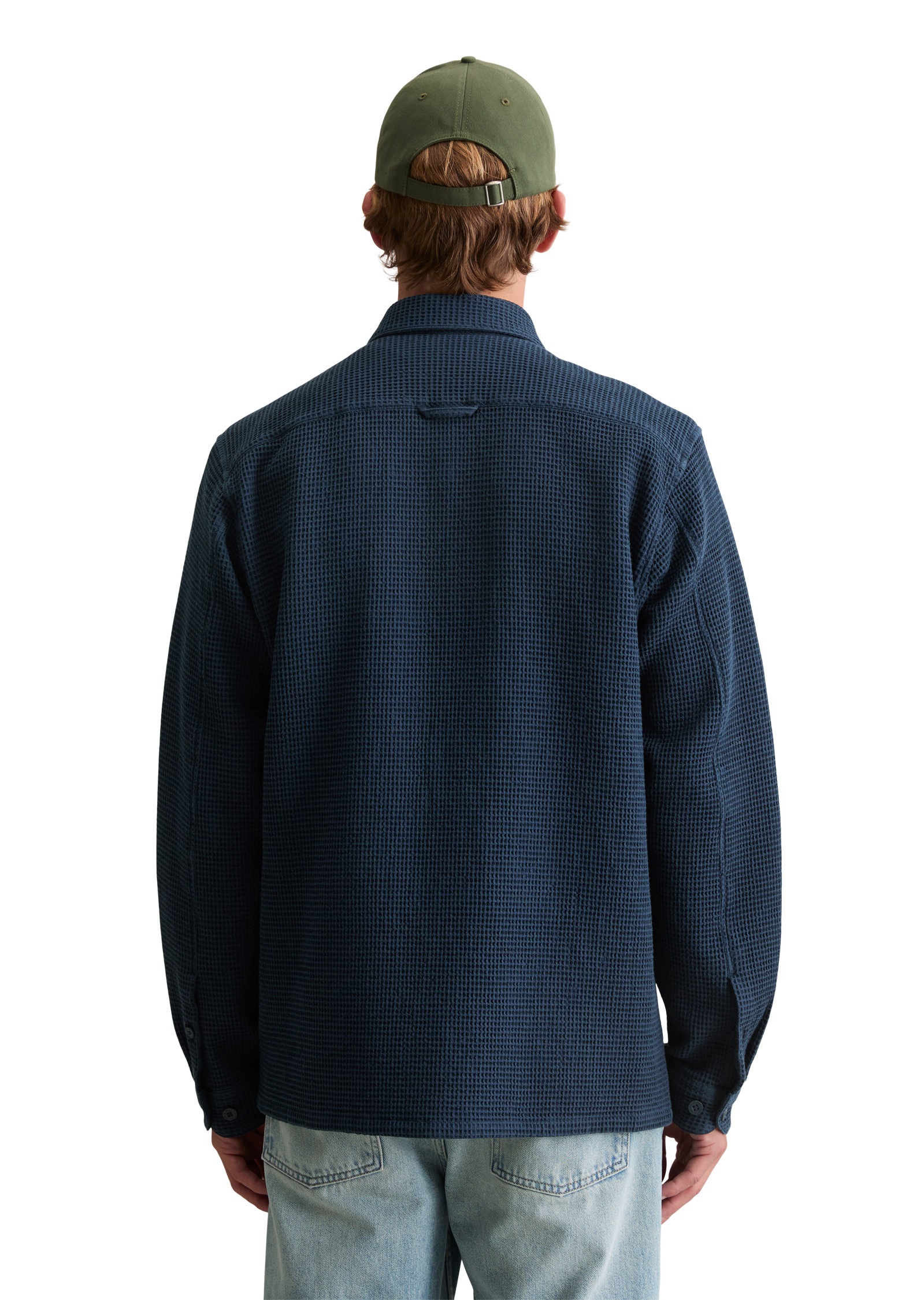 Thumbnail - Marc OPolo DENIM Langarmhemd "mit Waffelstruktur"