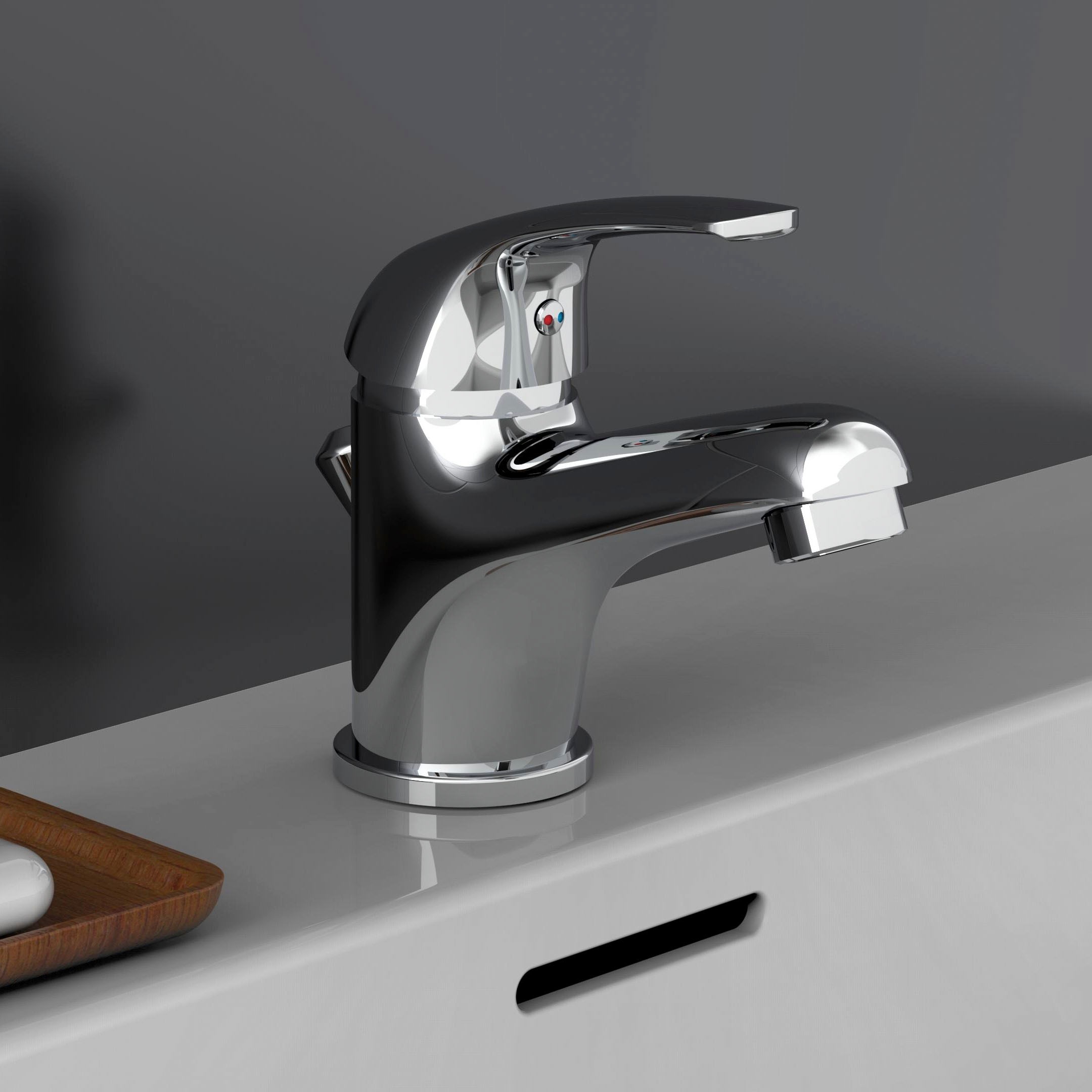 Schütte Waschtischarmatur "ATHOS" perfektes Strahlbild, auswechselbare 35mm günstig online kaufen