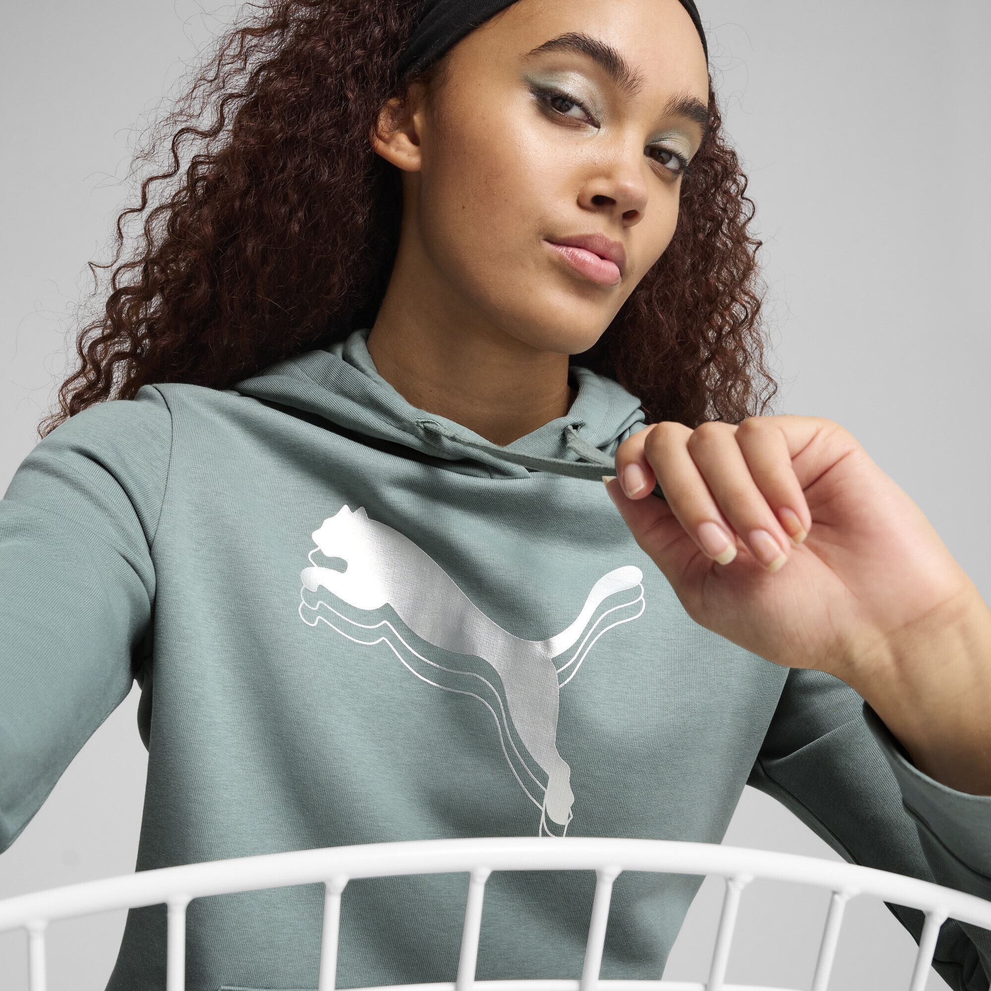 PUMA Hoodie »ESS METALLIC Hoodie Damen«