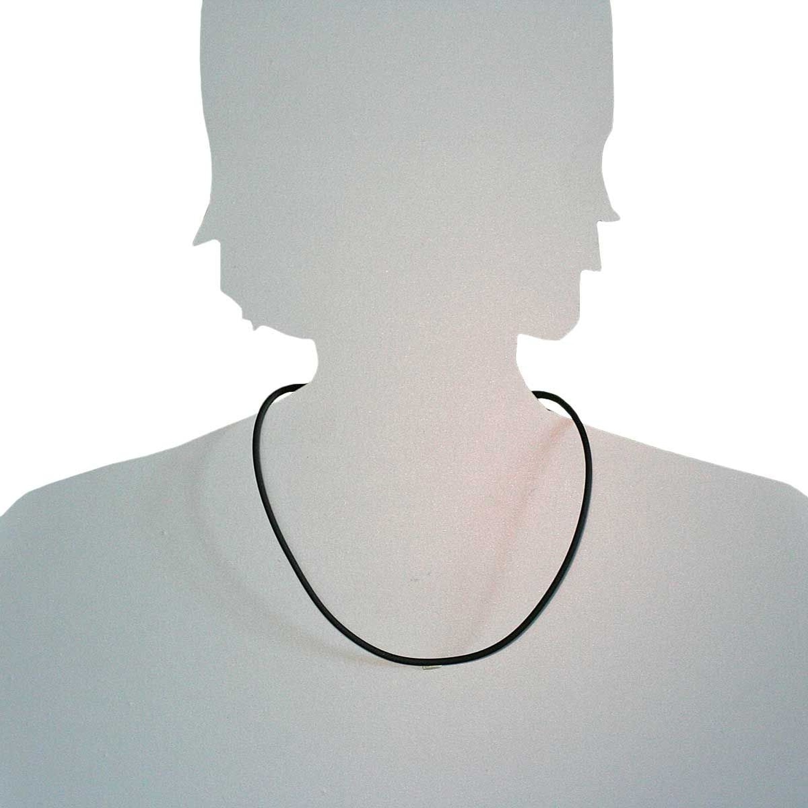 OSTSEE-SCHMUCK Halsreif »- Kautschuk 3,0 mm - Kautschuk -,«