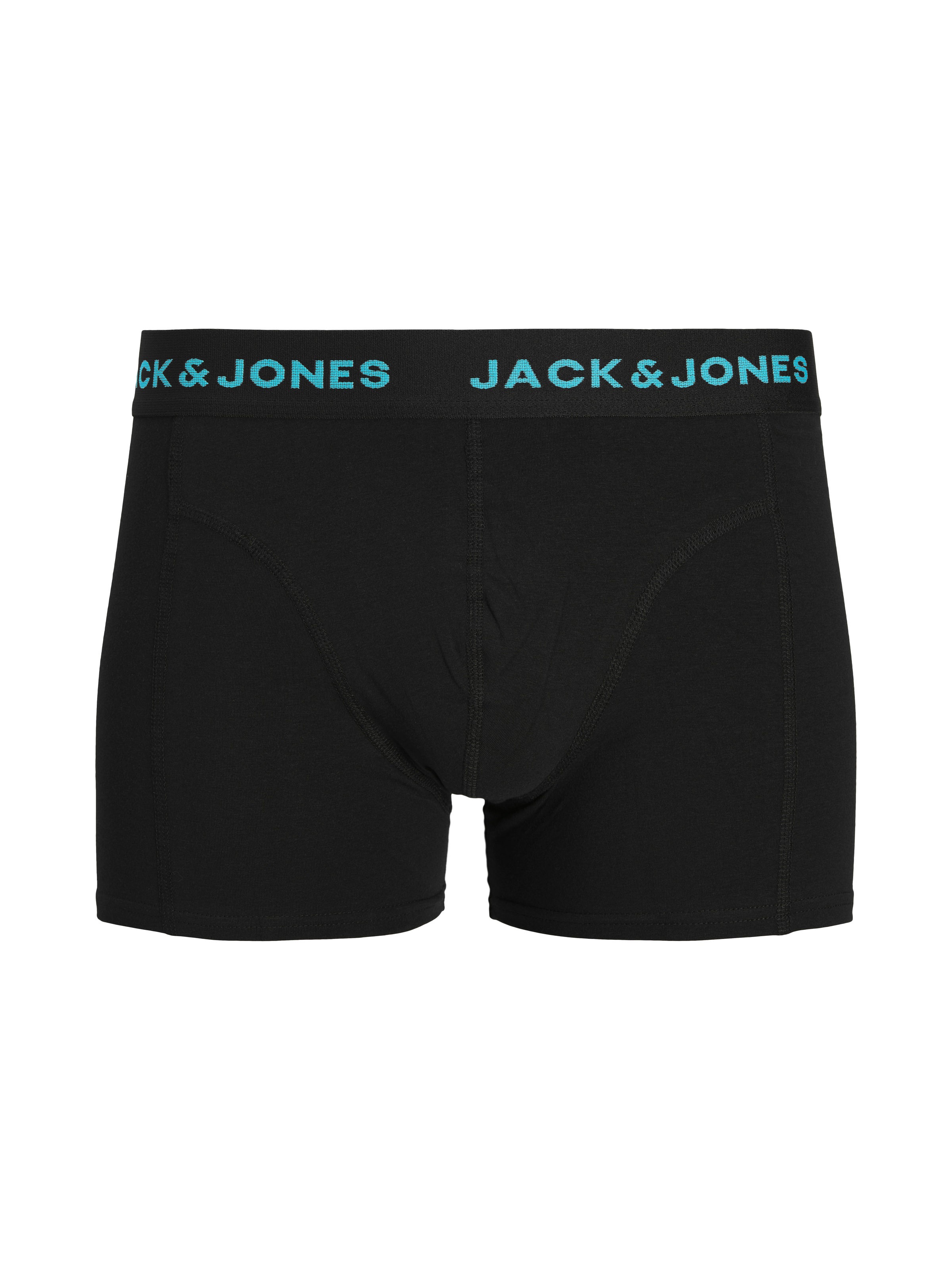 Jack & Jones Trunk »JACLAD SOLID TRUNKS 5 PACK« Packung, 5 Stk. Baumwollmischung, elastischer Bund