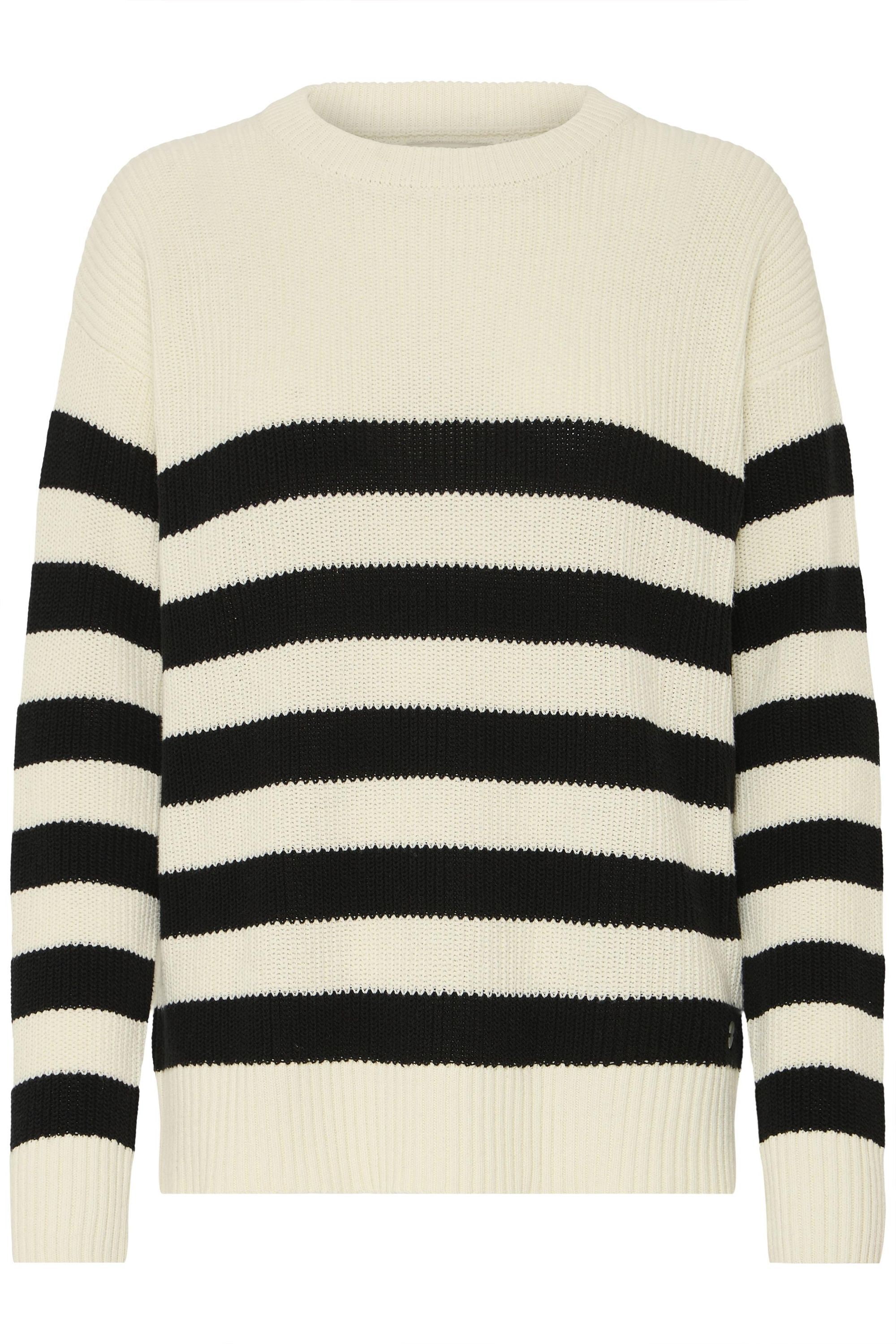 OXMO Strickfleece-Pullover "Strickpullover OXKAVINA" günstig online kaufen