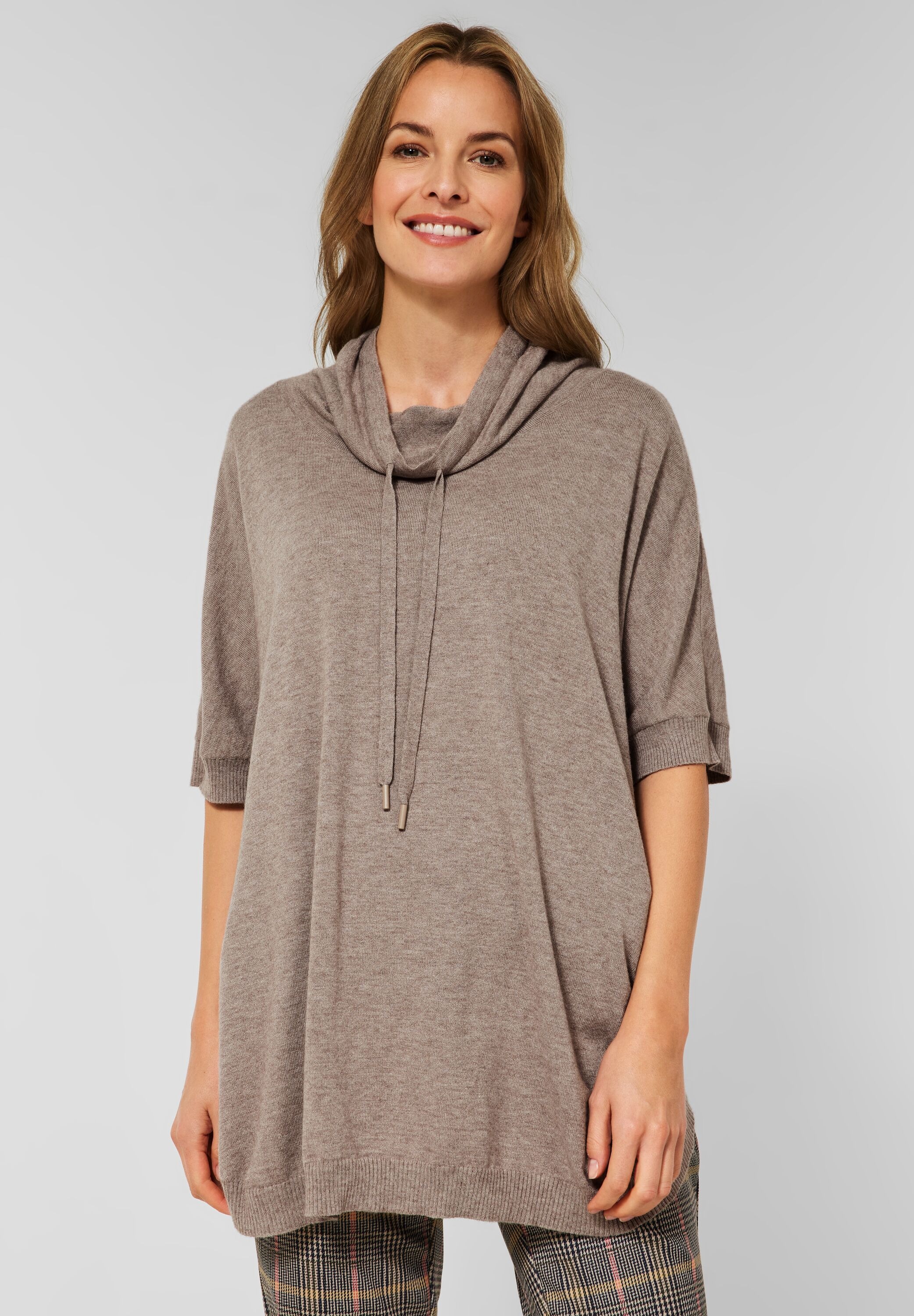 Cecil Strickponcho, in Melange Optik kaufen