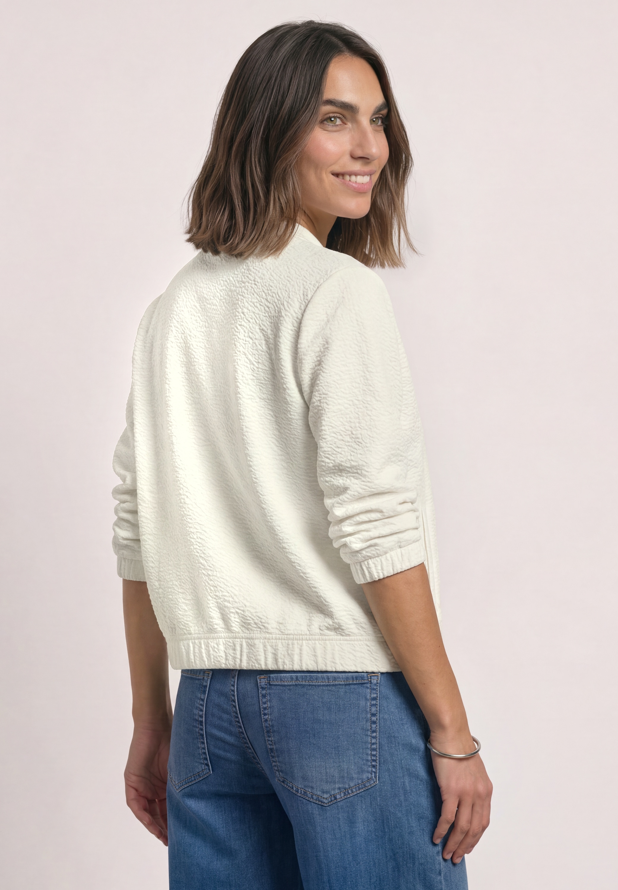 STREET ONE Blouson ohne Kapuze mit 3/4 Ärmeln