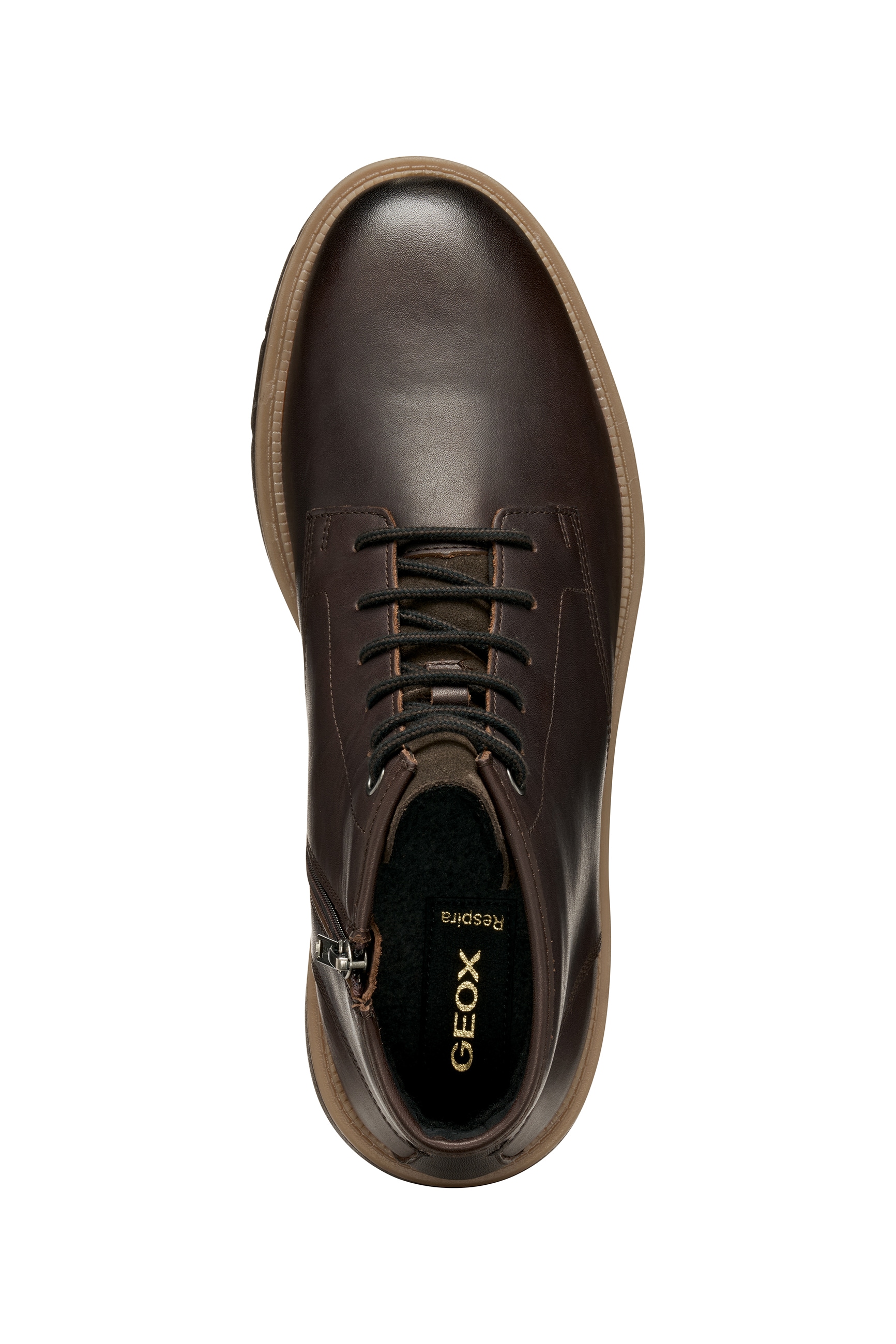 Geox Winterboots »U POVE«, Budapester, Businessschuh mit Warmfutter, Größenschablone zum Download