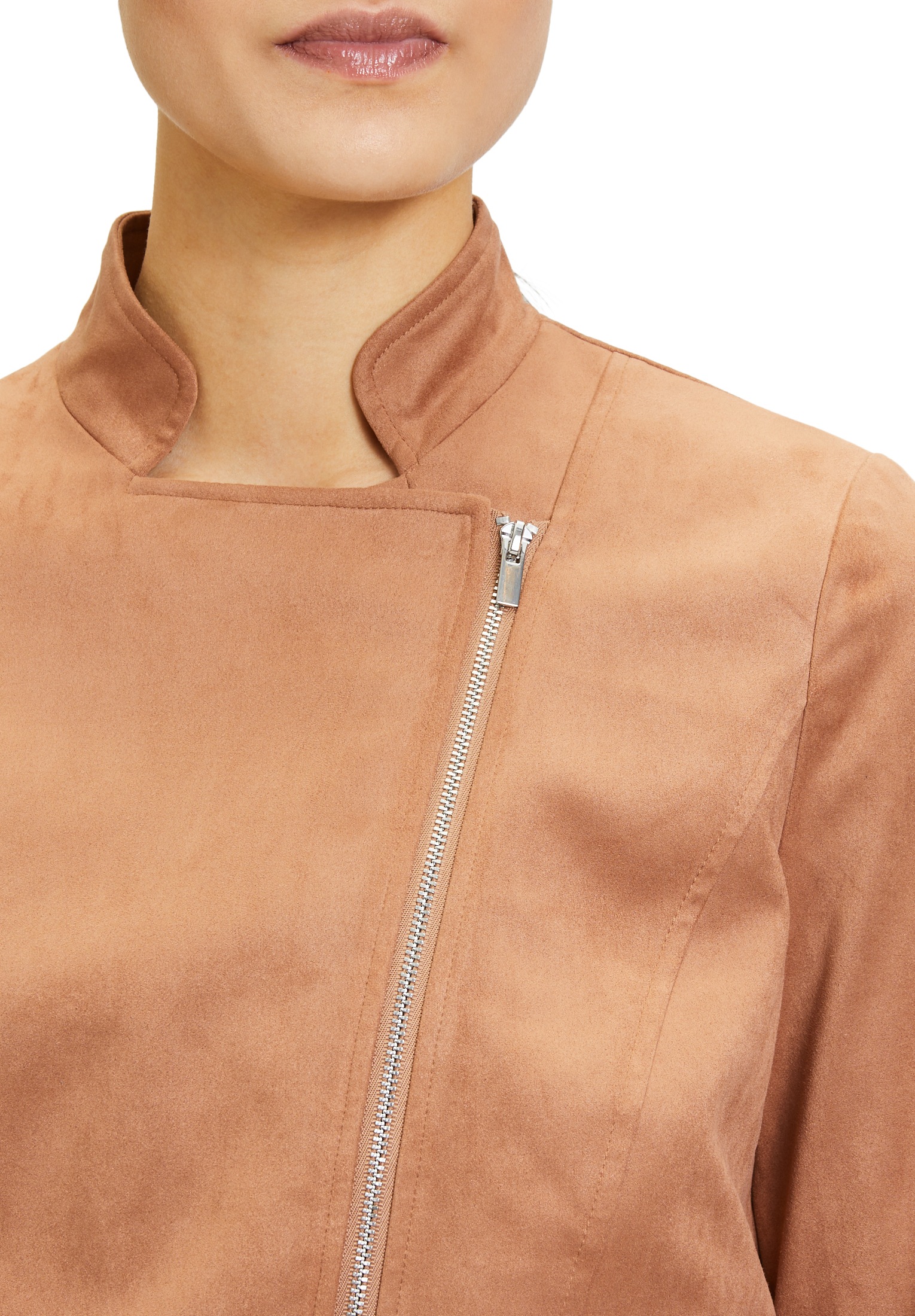 Vera Mont Jackenblazer »Vera Mont Bikerjacke mit Reißverschluss«, Reißverschluss