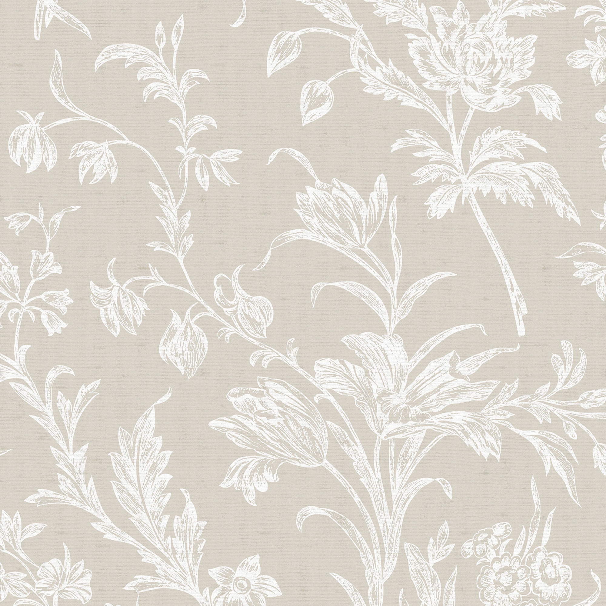 LAURA ASHLEY Vliestapete »Lloyd Dove«, geblümt, 10mx52cm (ca. 5m2)